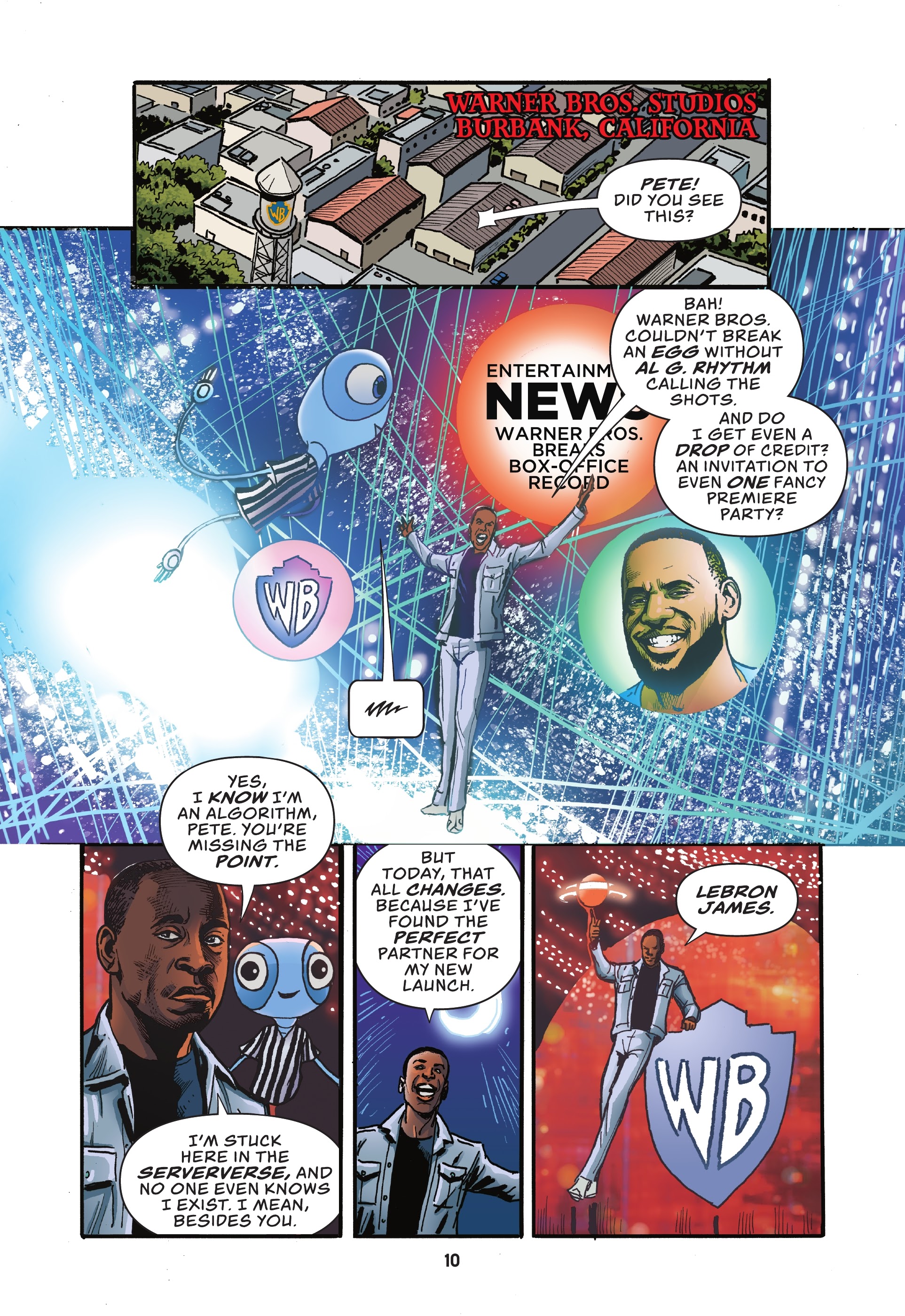 Read online Space Jam: A New Legacy comic -  Issue # TPB - 10