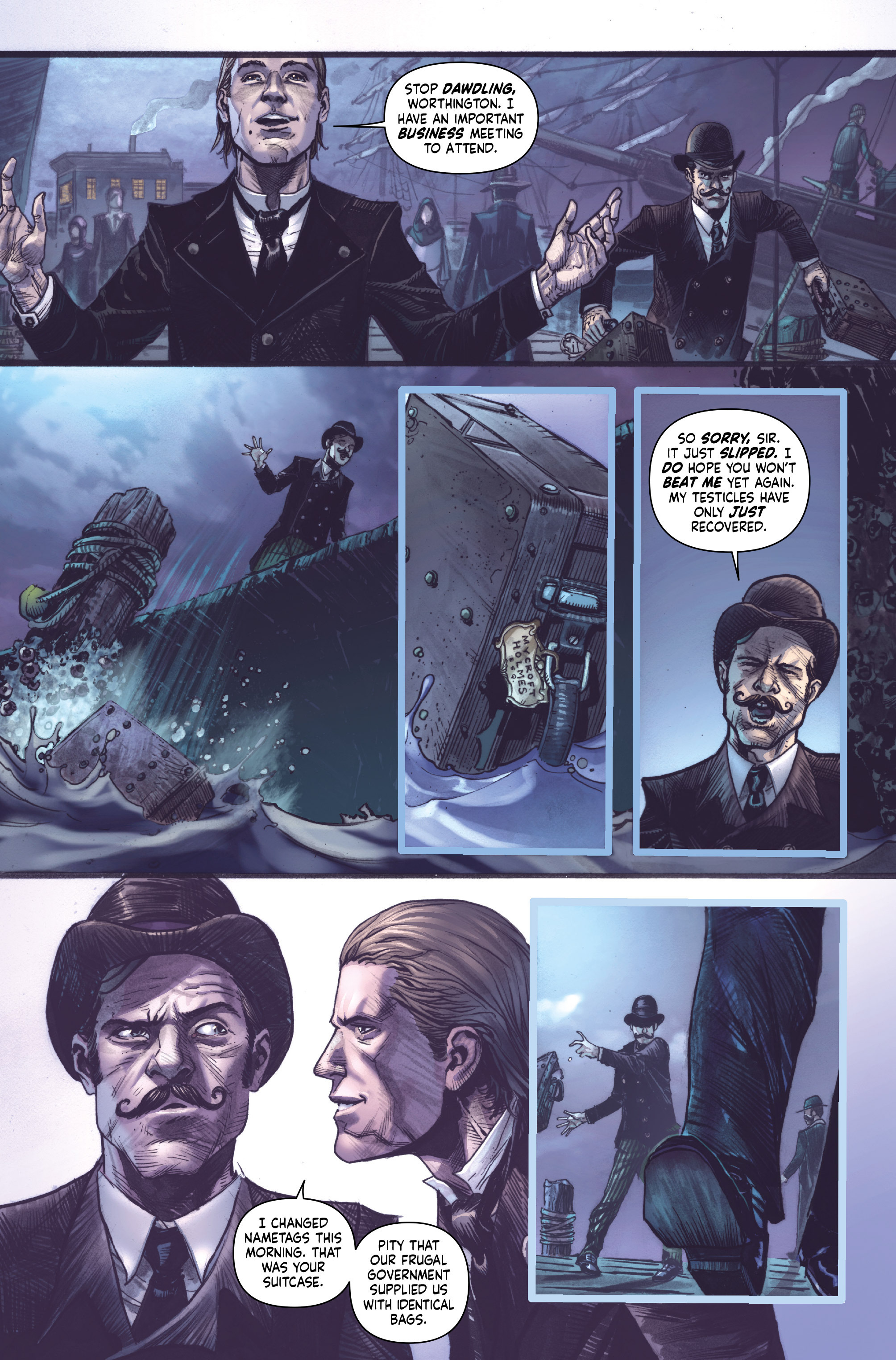 Read online Mycroft comic -  Issue #3 - 7