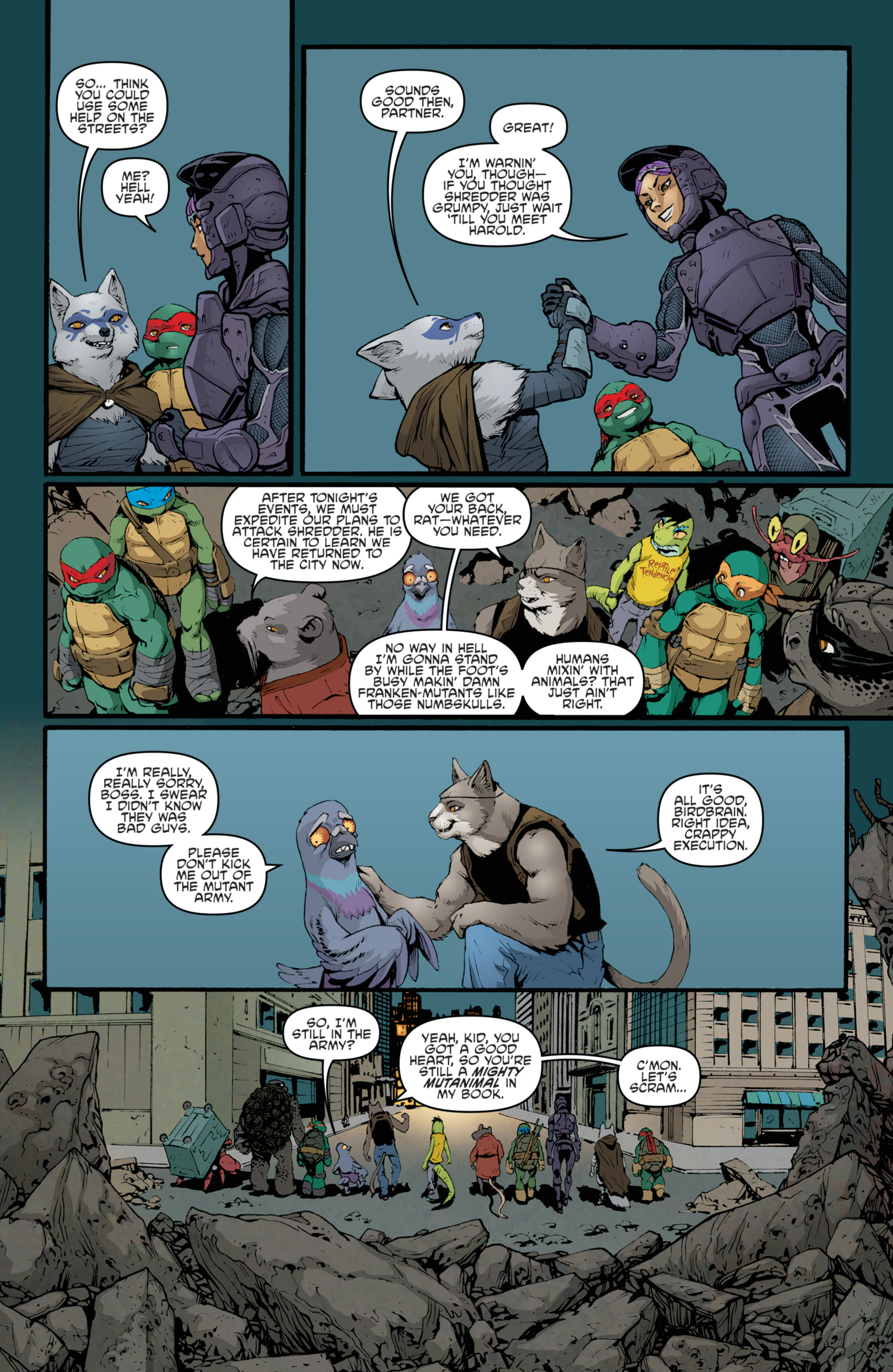 Read online Teenage Mutant Ninja Turtles (2011) comic -  Issue #40 - 23