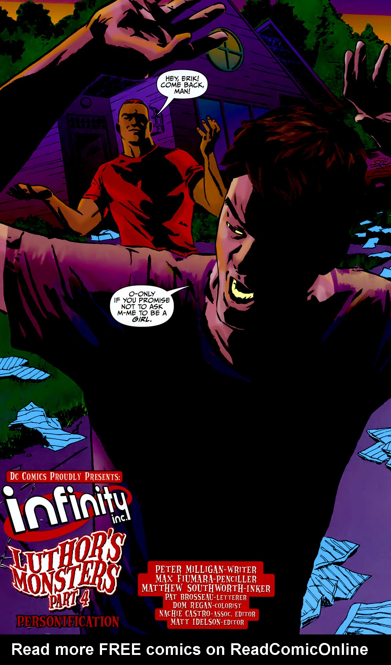 Read online Infinity Inc. (2007) comic -  Issue #4 - 2