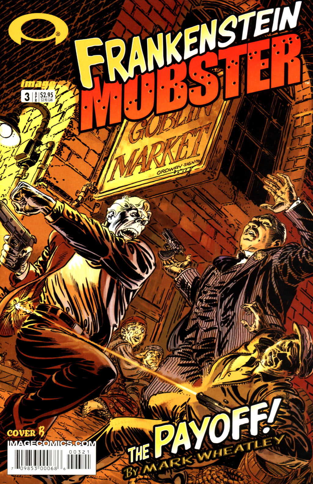 Read online Frankenstein Mobster comic -  Issue #3 - 1