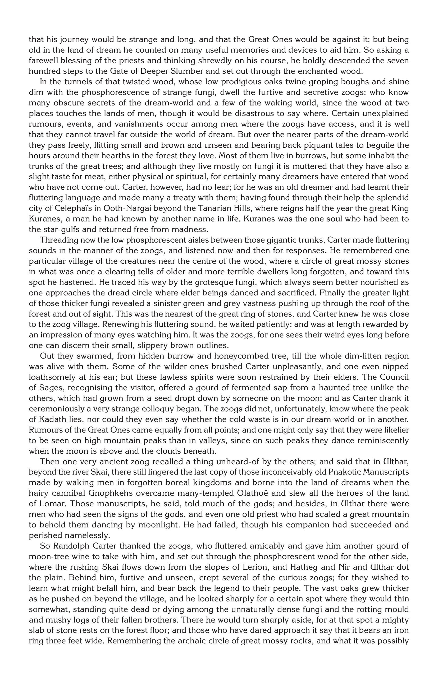 Read online Lovecraft Unknown Kadath comic -  Issue #1 - 28
