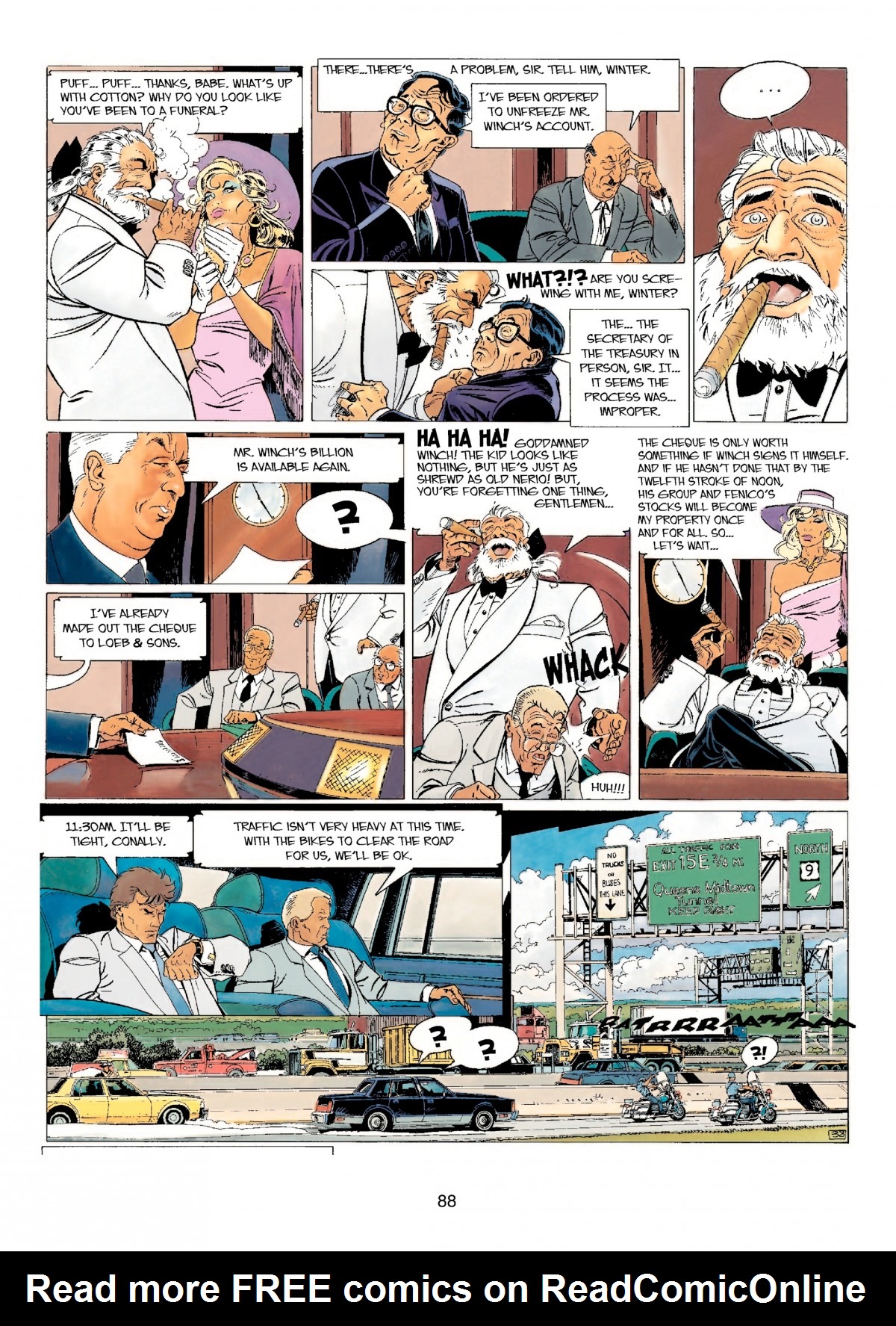 Read online Largo Winch comic -  Issue #2 - 87