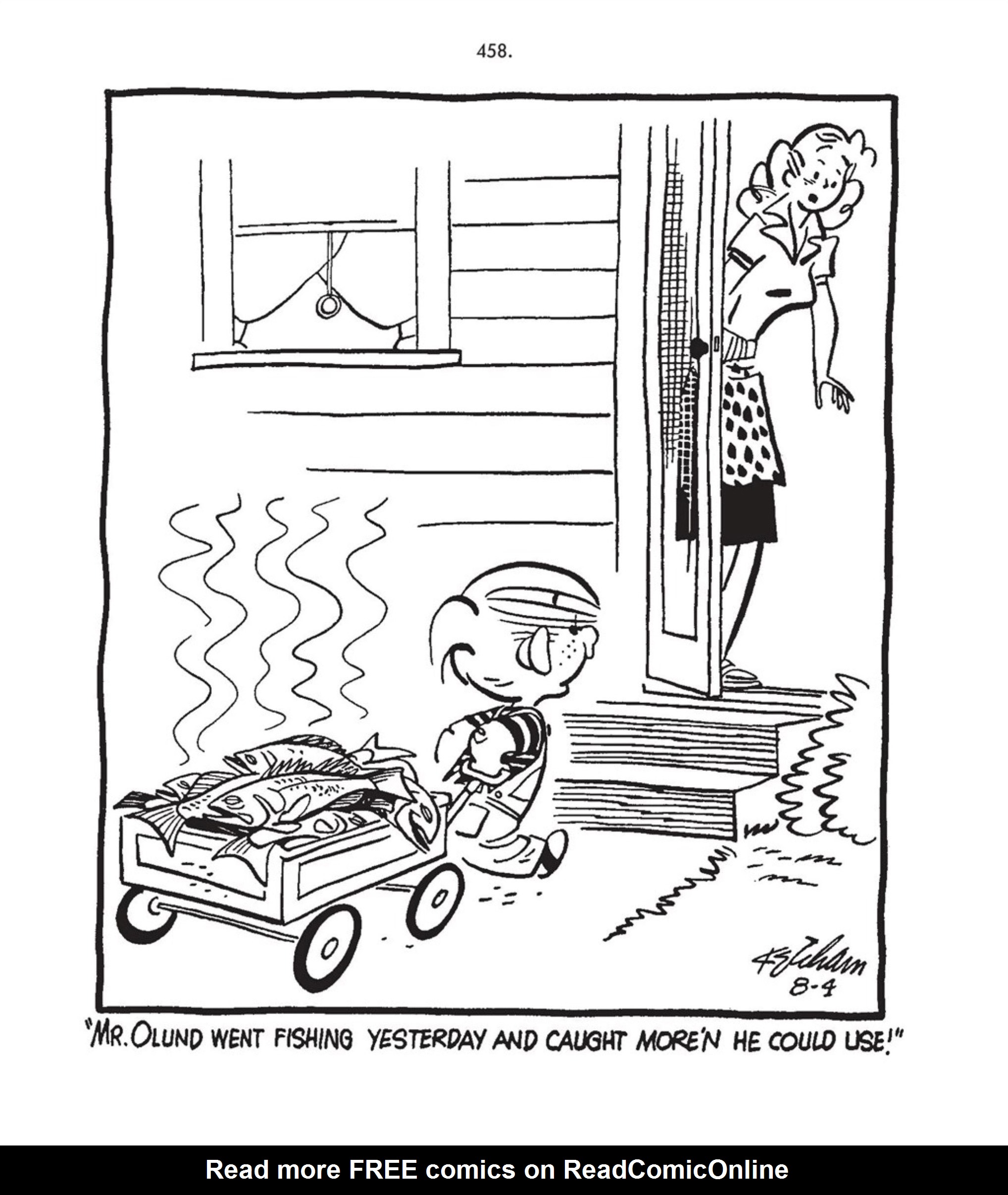 Read online Hank Ketcham's Complete Dennis the Menace comic -  Issue # TPB 1 (Part 5) - 84