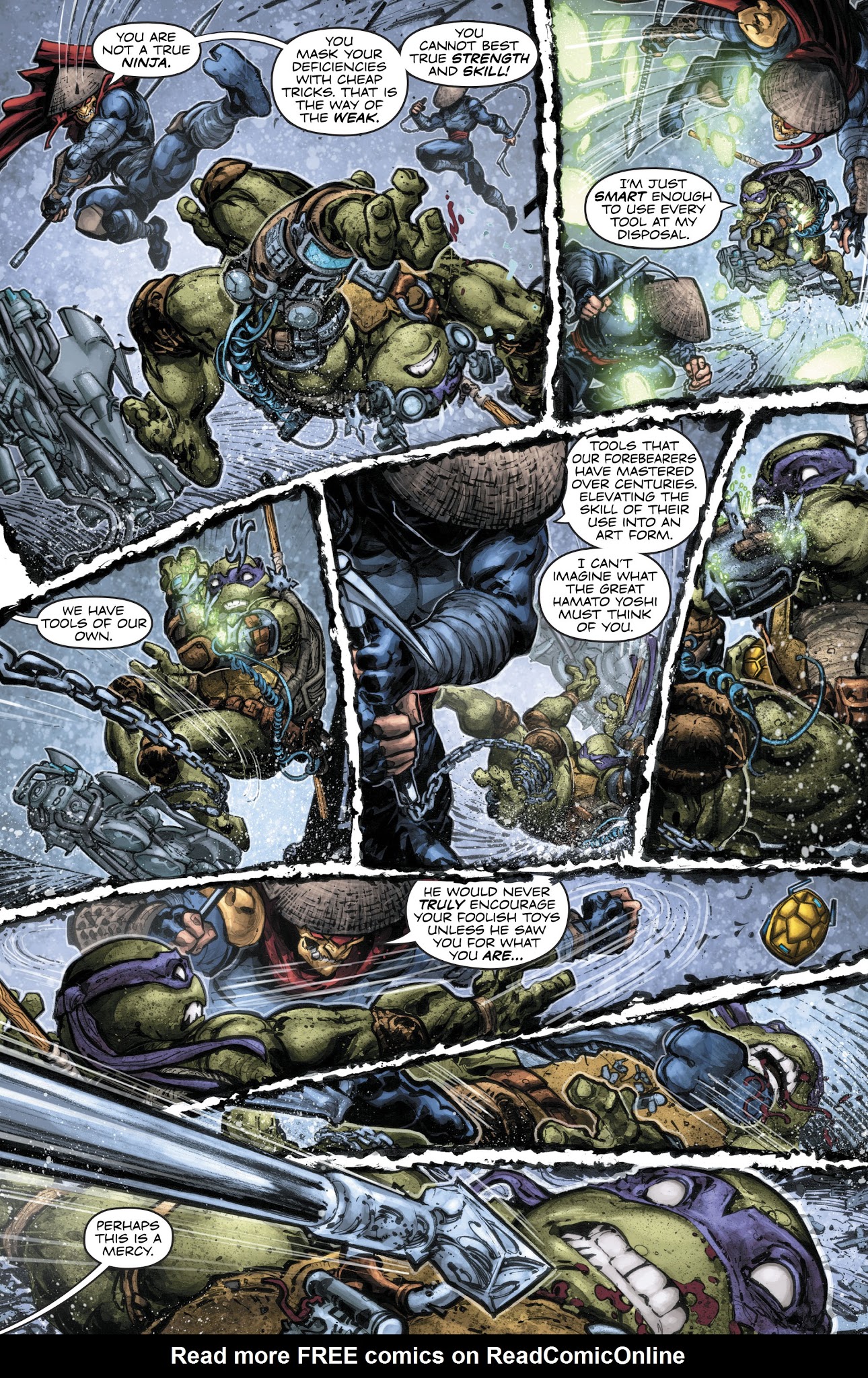 Read online Batman/Teenage Mutant Ninja Turtles II comic -  Issue #1 - 9