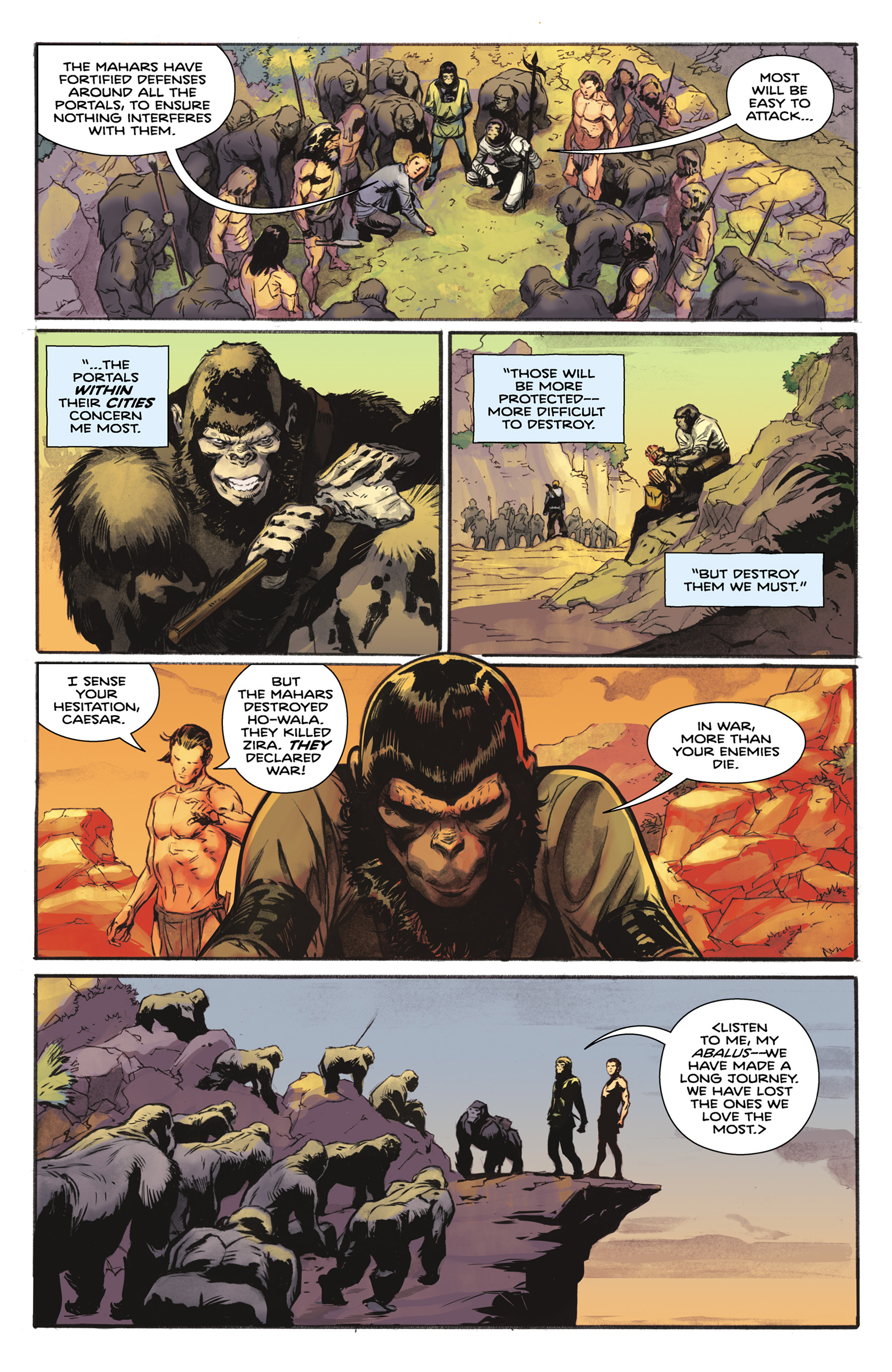 Read online Tarzan On the Planet of the Apes comic -  Issue #3 - 22