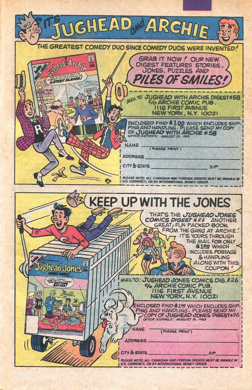 Read online Archie's TV Laugh-Out comic -  Issue #90 - 27