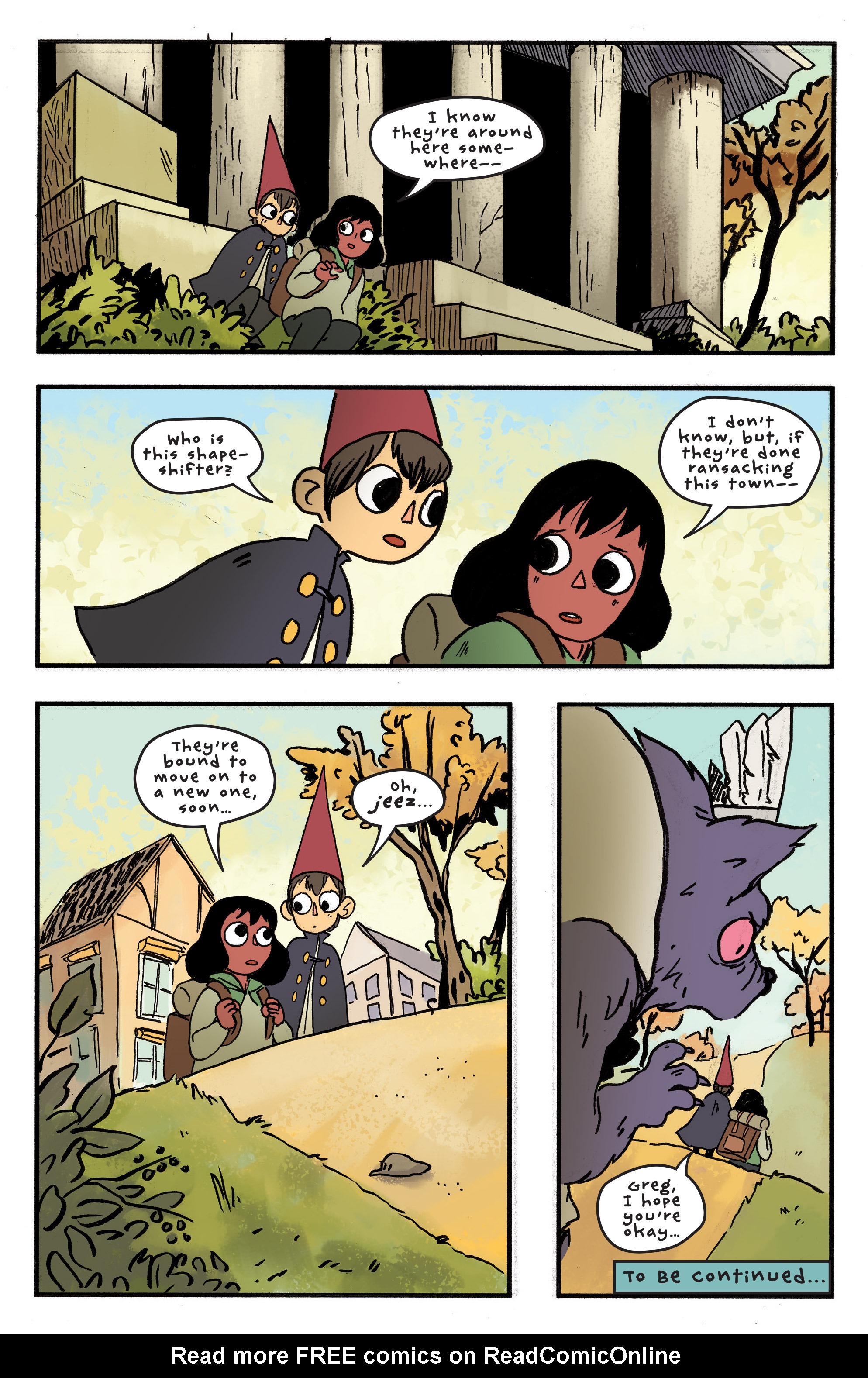 Read online Over the Garden Wall (2016) comic -  Issue #9 - 24