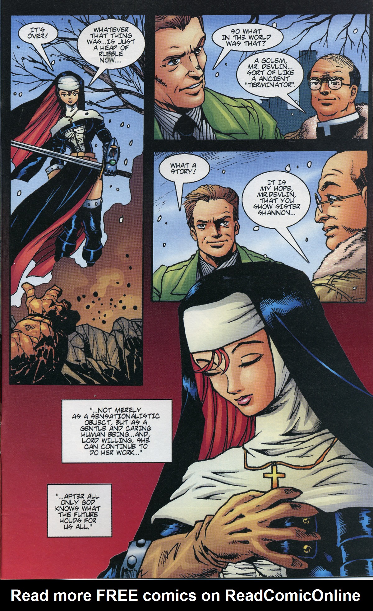 Read online Warrior Nun Areala comic -  Issue #6 - 23