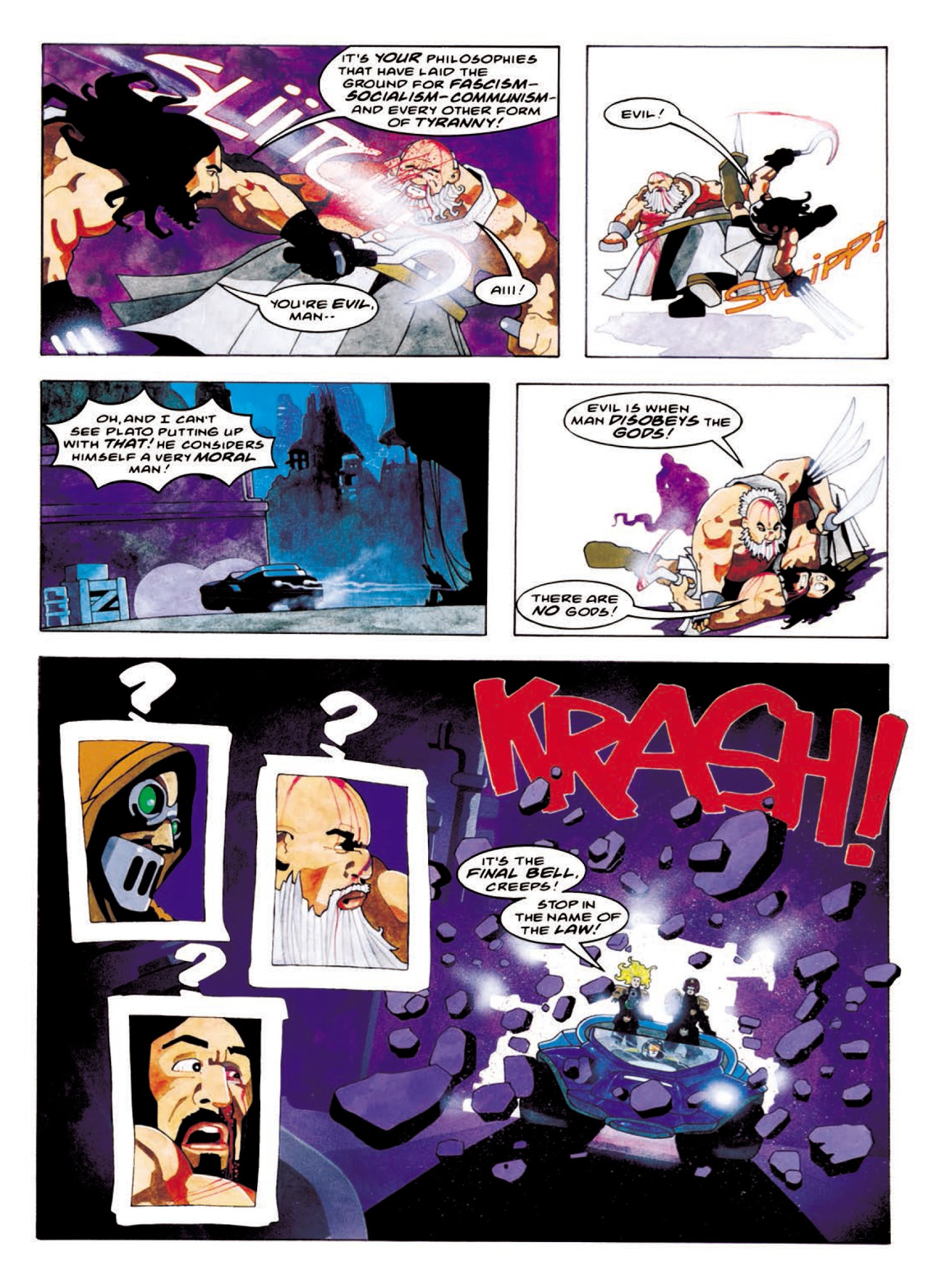 Read online Judge Anderson: The Psi Files comic -  Issue # TPB 3 - 247