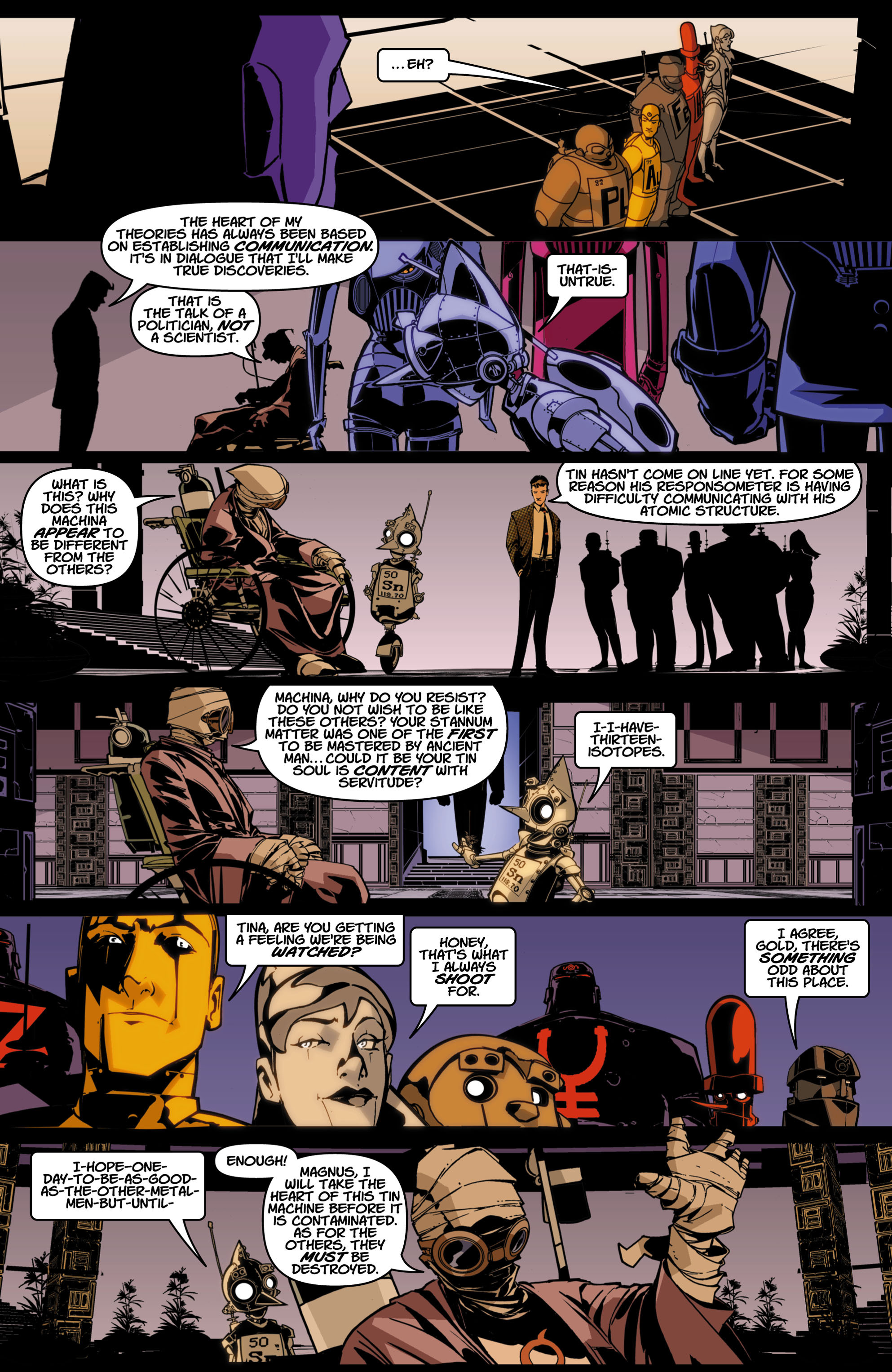 Read online Metal Men (2007) comic -  Issue #5 - 14
