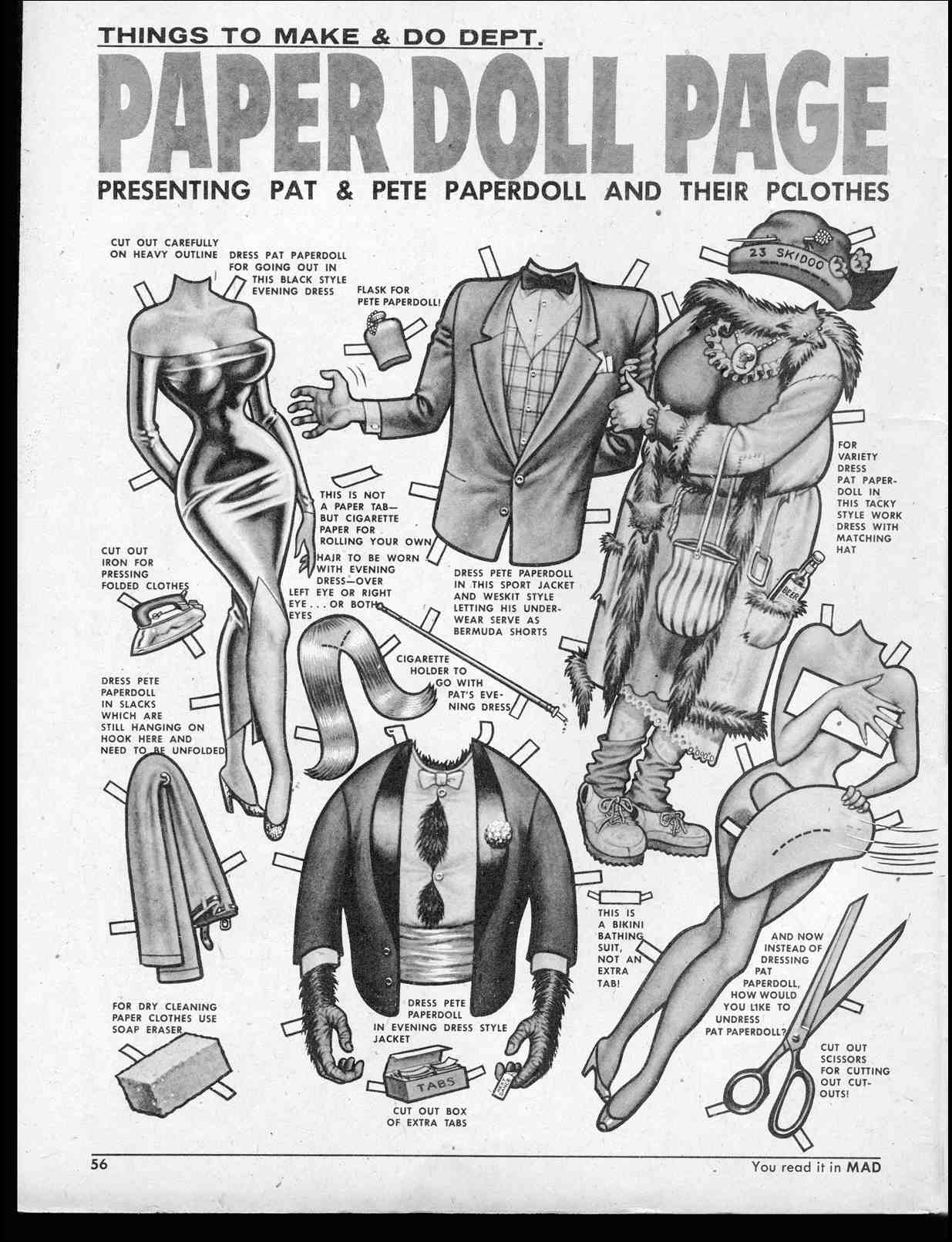 Read online MAD comic -  Issue #28 - 59