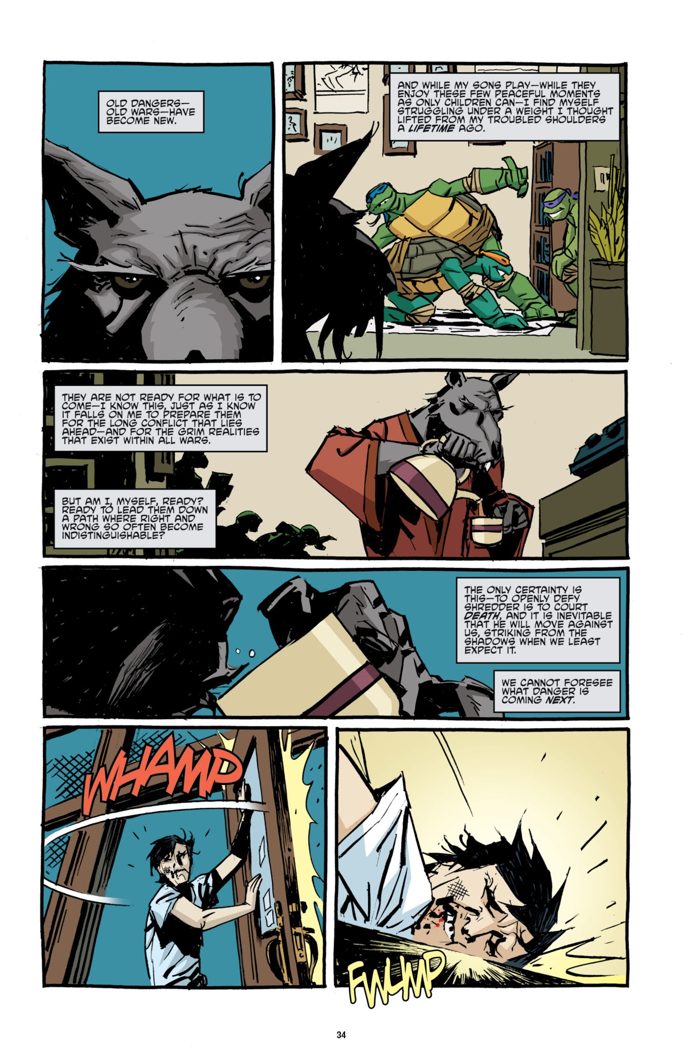 Read online Teenage Mutant Ninja Turtles: The IDW Collection comic -  Issue # TPB 2 (Part 1) - 34