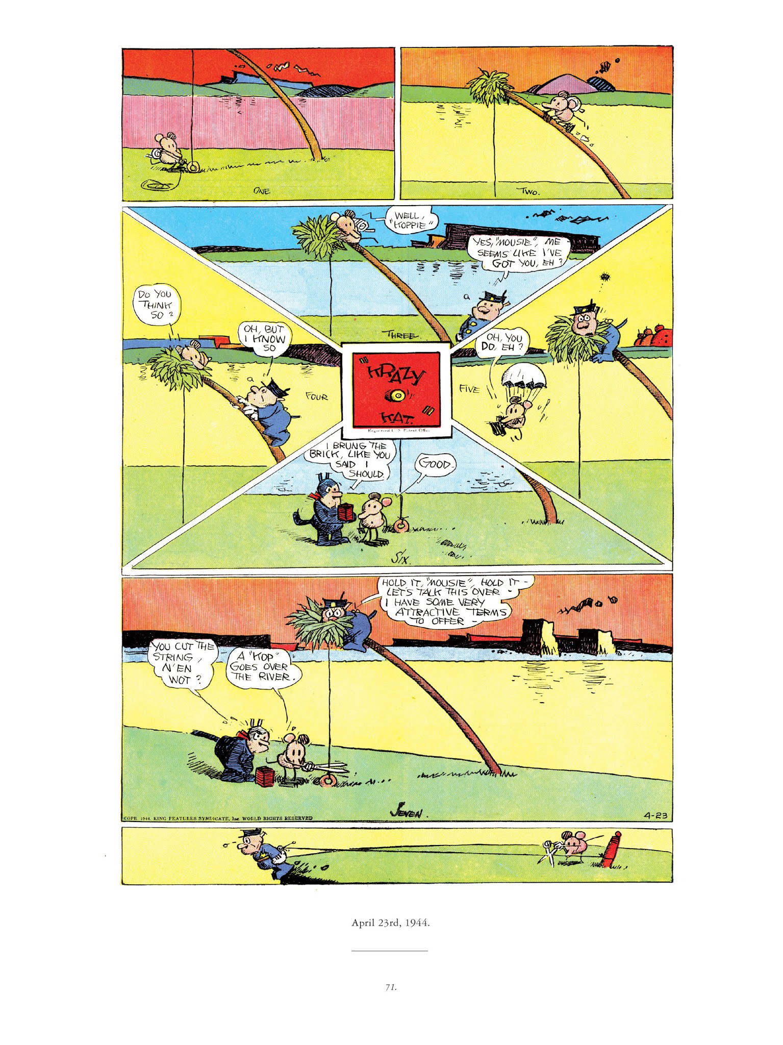 Read online Krazy & Ignatz comic -  Issue # TPB 13 - 97