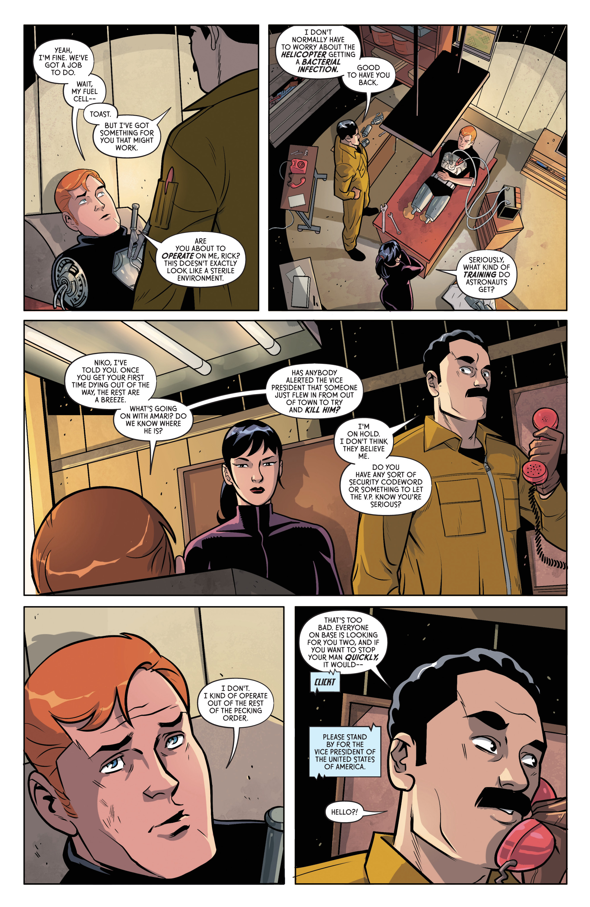 Read online The Six Million Dollar Man comic -  Issue #5 - 7