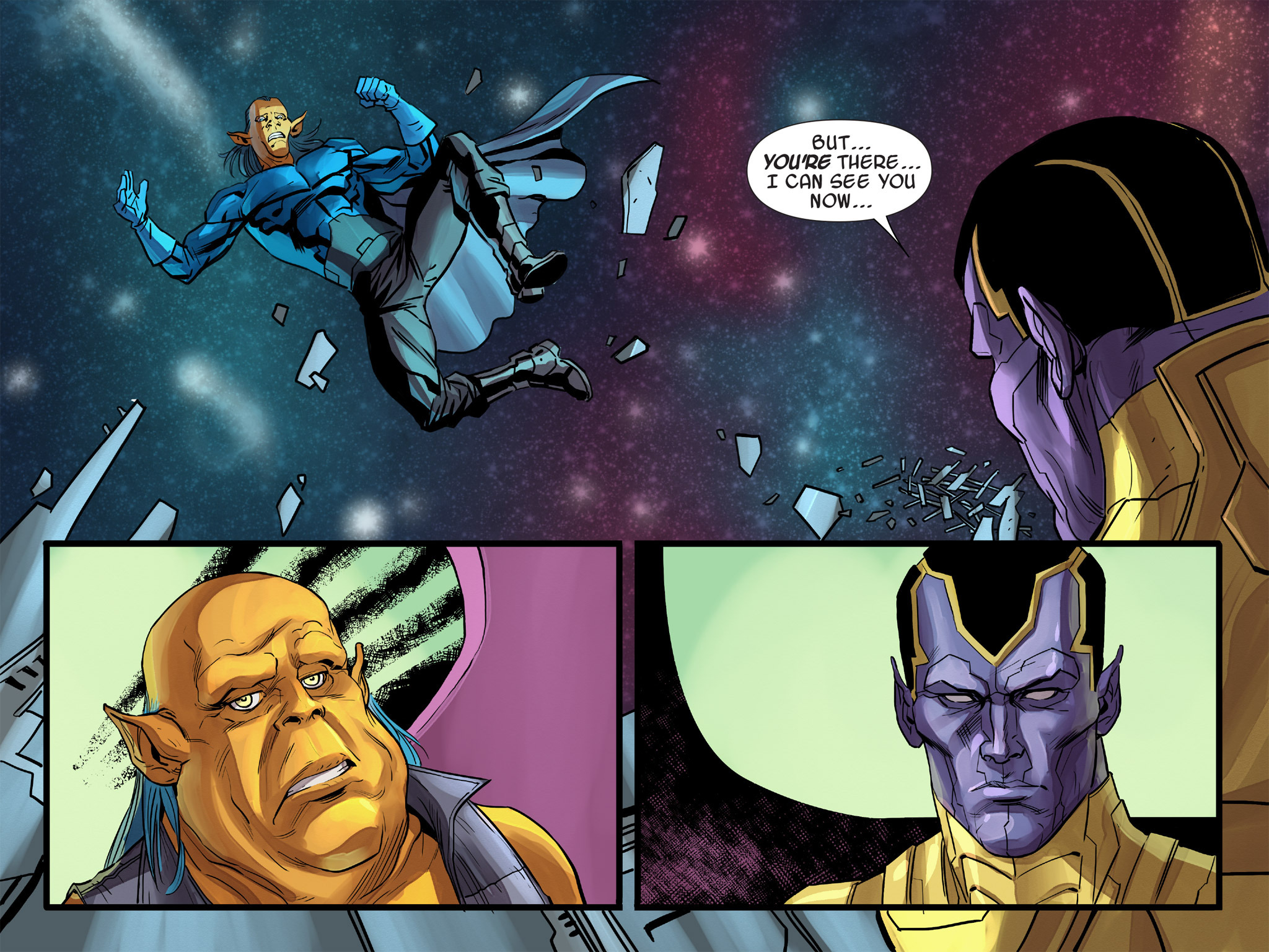 Read online Thanos: A God Up There Listening comic -  Issue # TPB - 155