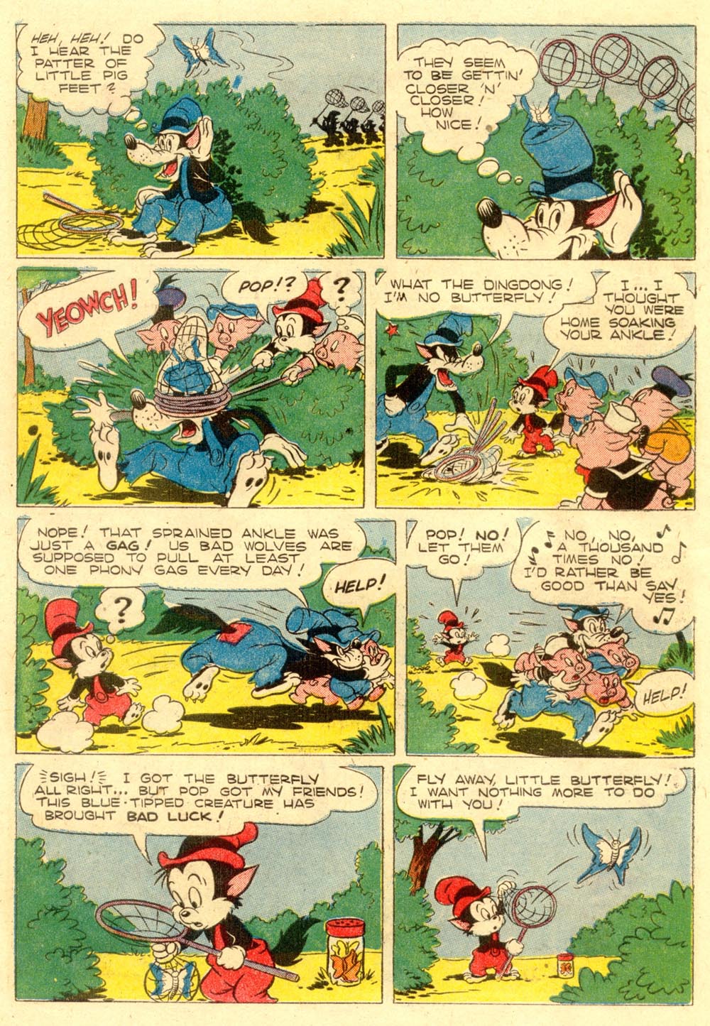 Read online Walt Disney's Comics and Stories comic -  Issue #166 - 18