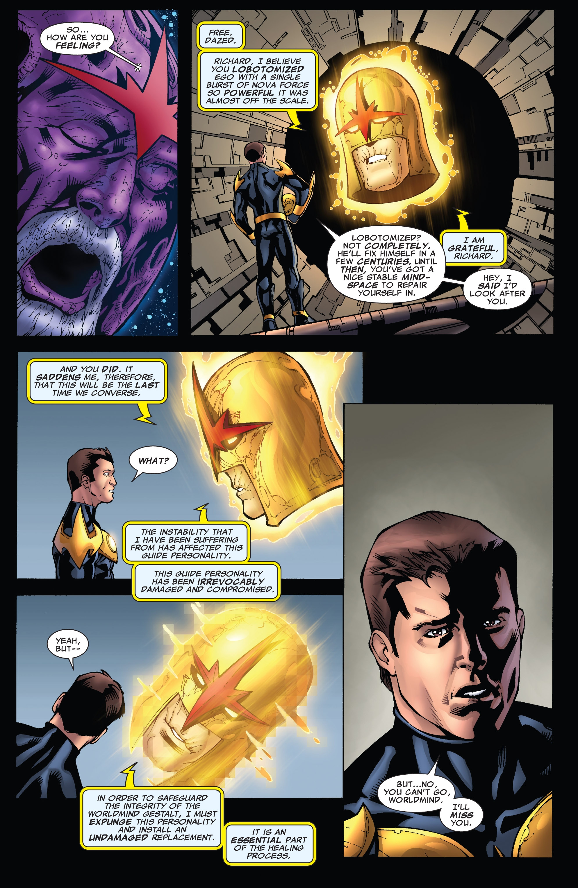 Read online Nova (2007) comic -  Issue #25 - 22