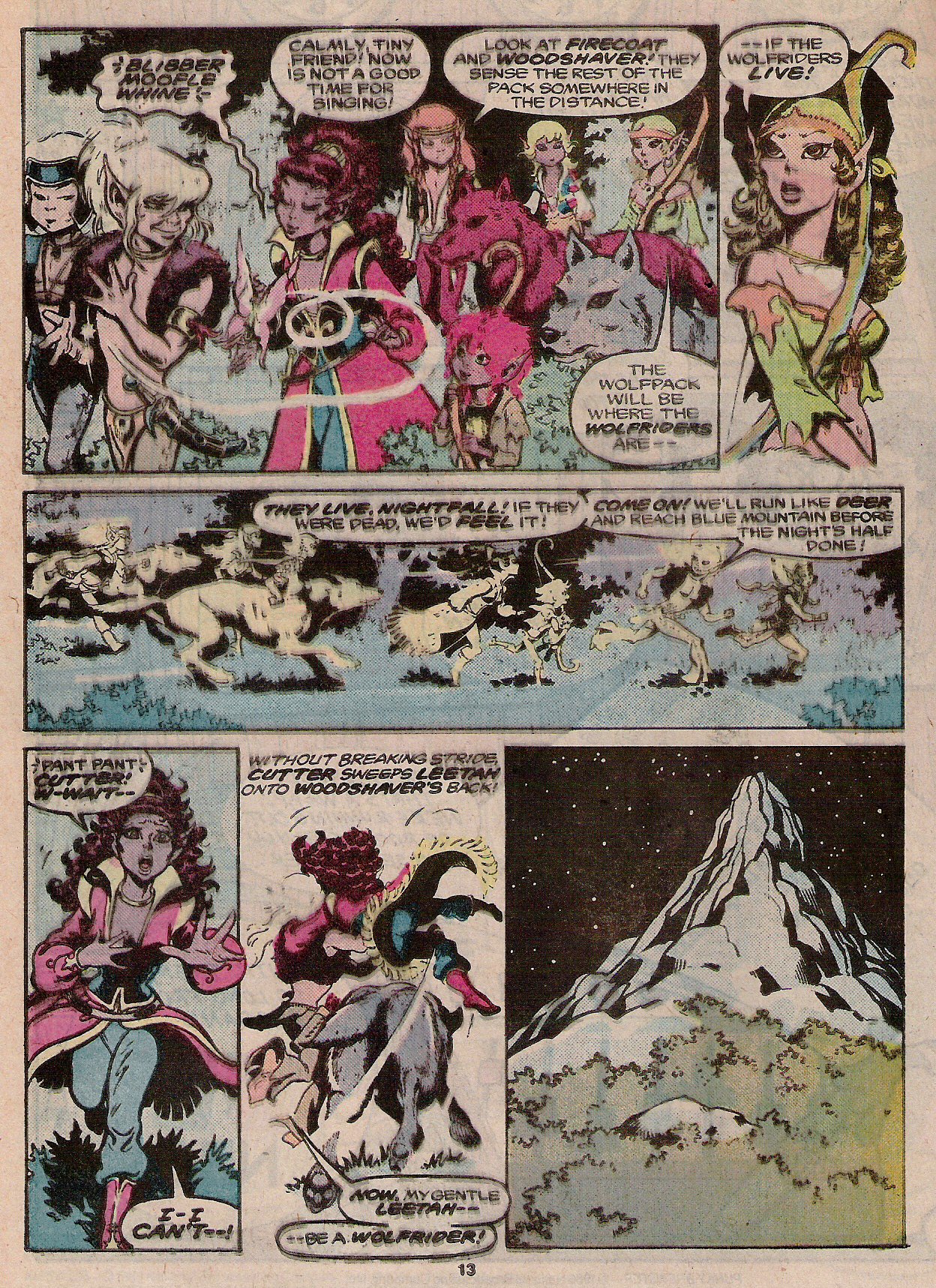 Read online ElfQuest comic -  Issue #17 - 14