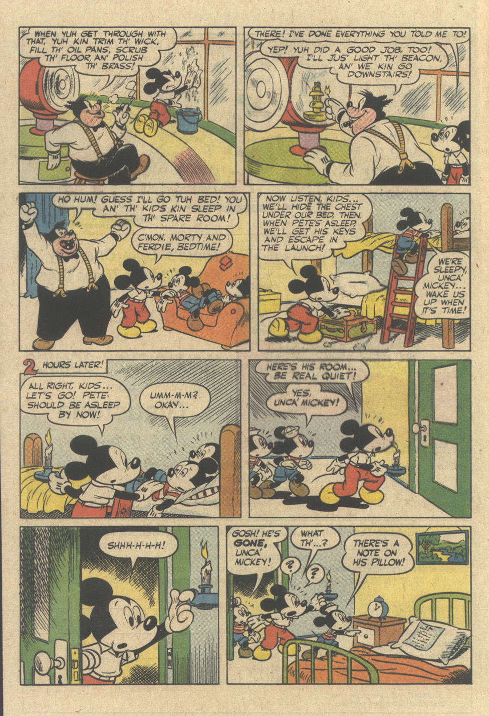 Read online Walt Disney's Mickey and Donald comic -  Issue #10 - 12