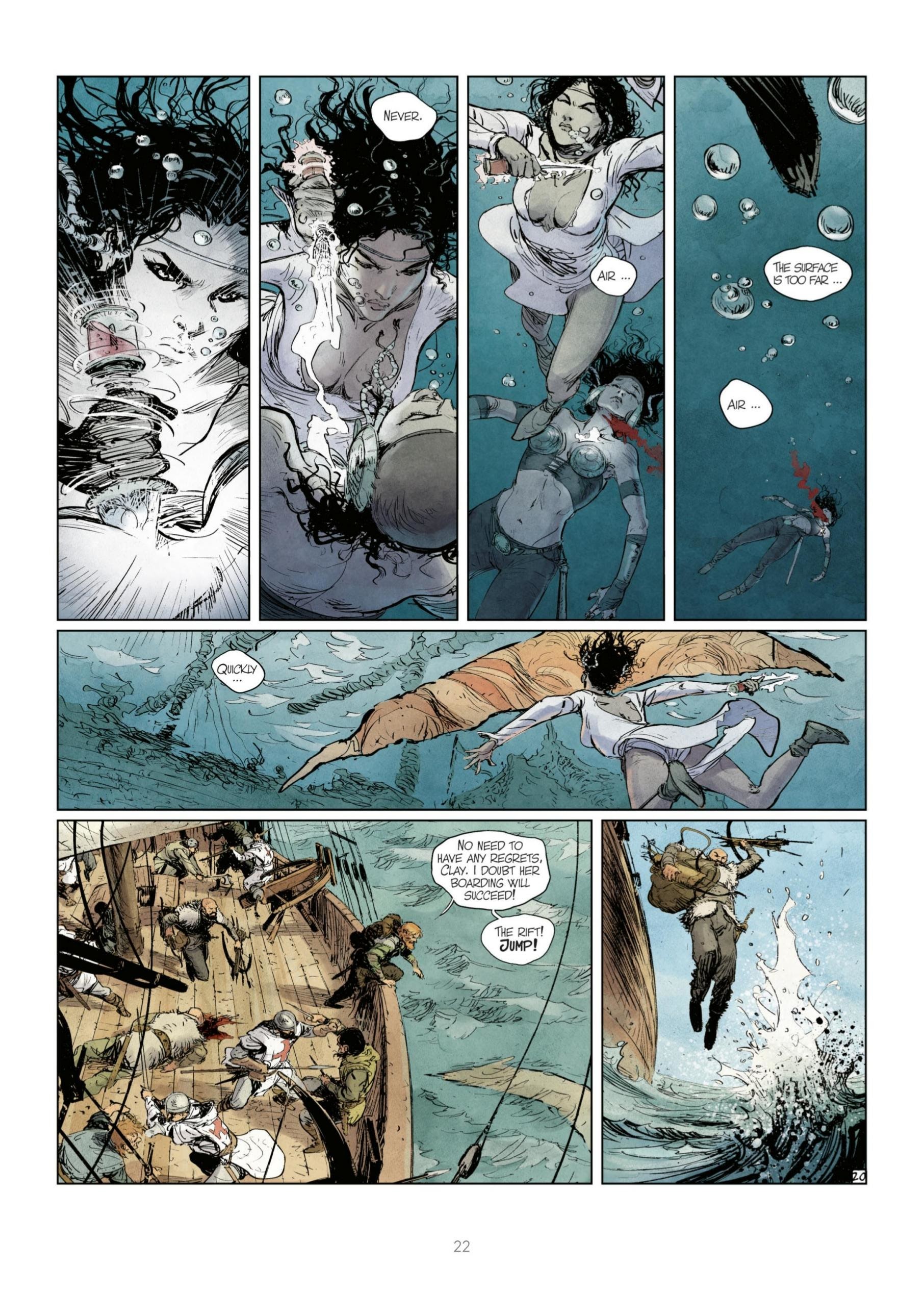 Read online Kriss of Valnor: The Mountain of Time comic -  Issue # Full - 24