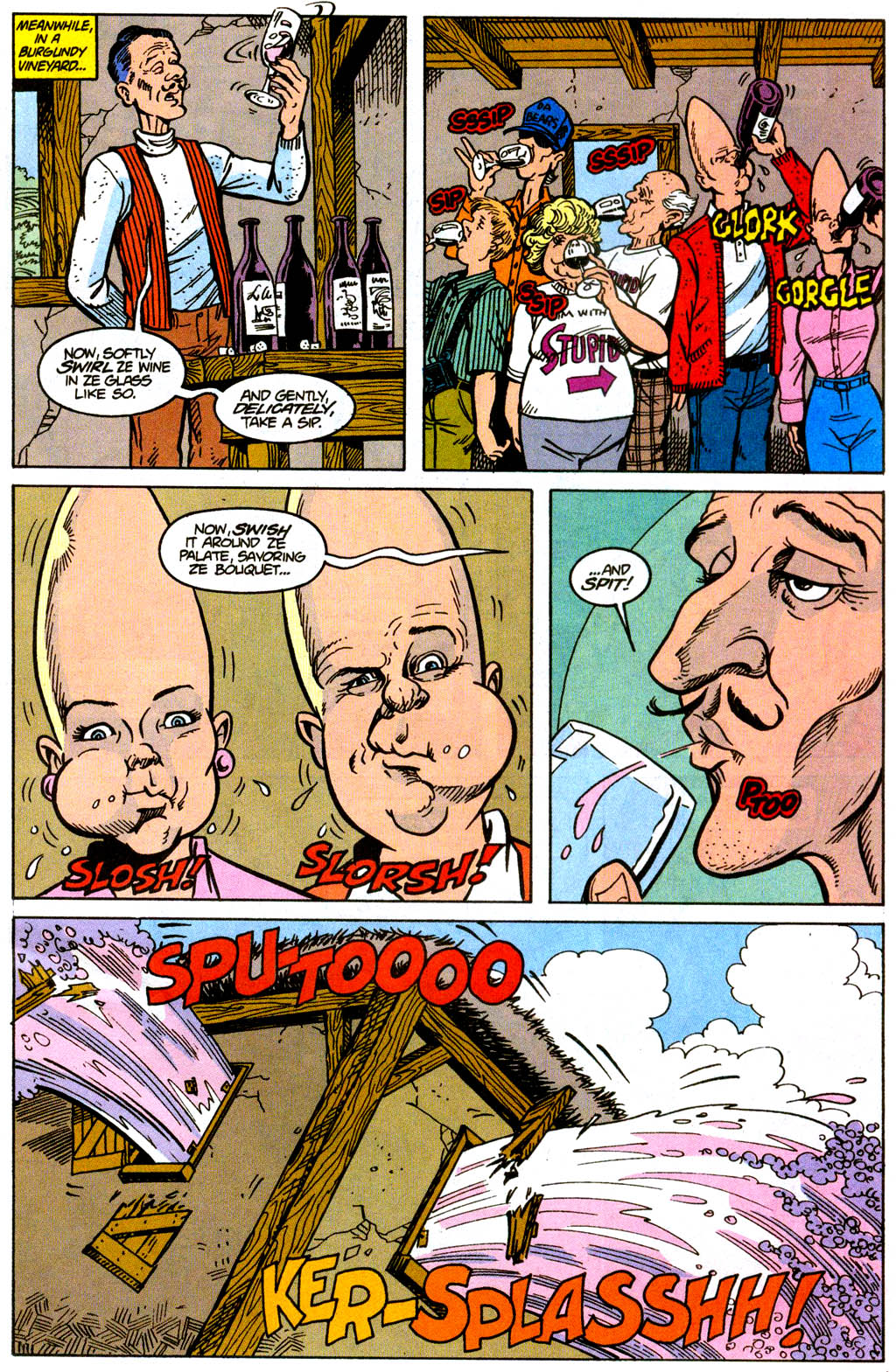 Read online Coneheads comic -  Issue #4 - 10