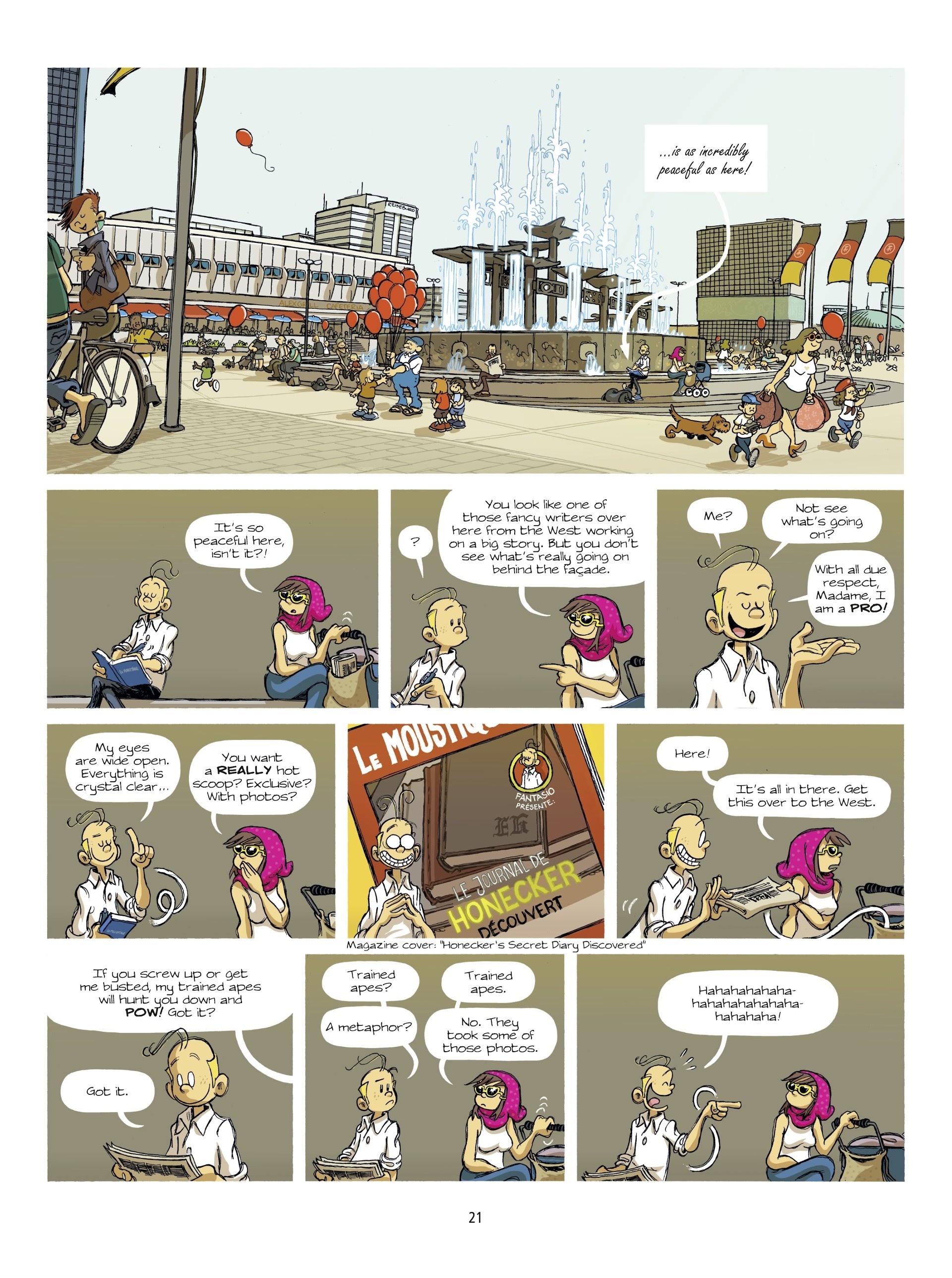 Read online Spirou In Berlin comic -  Issue # Full - 21