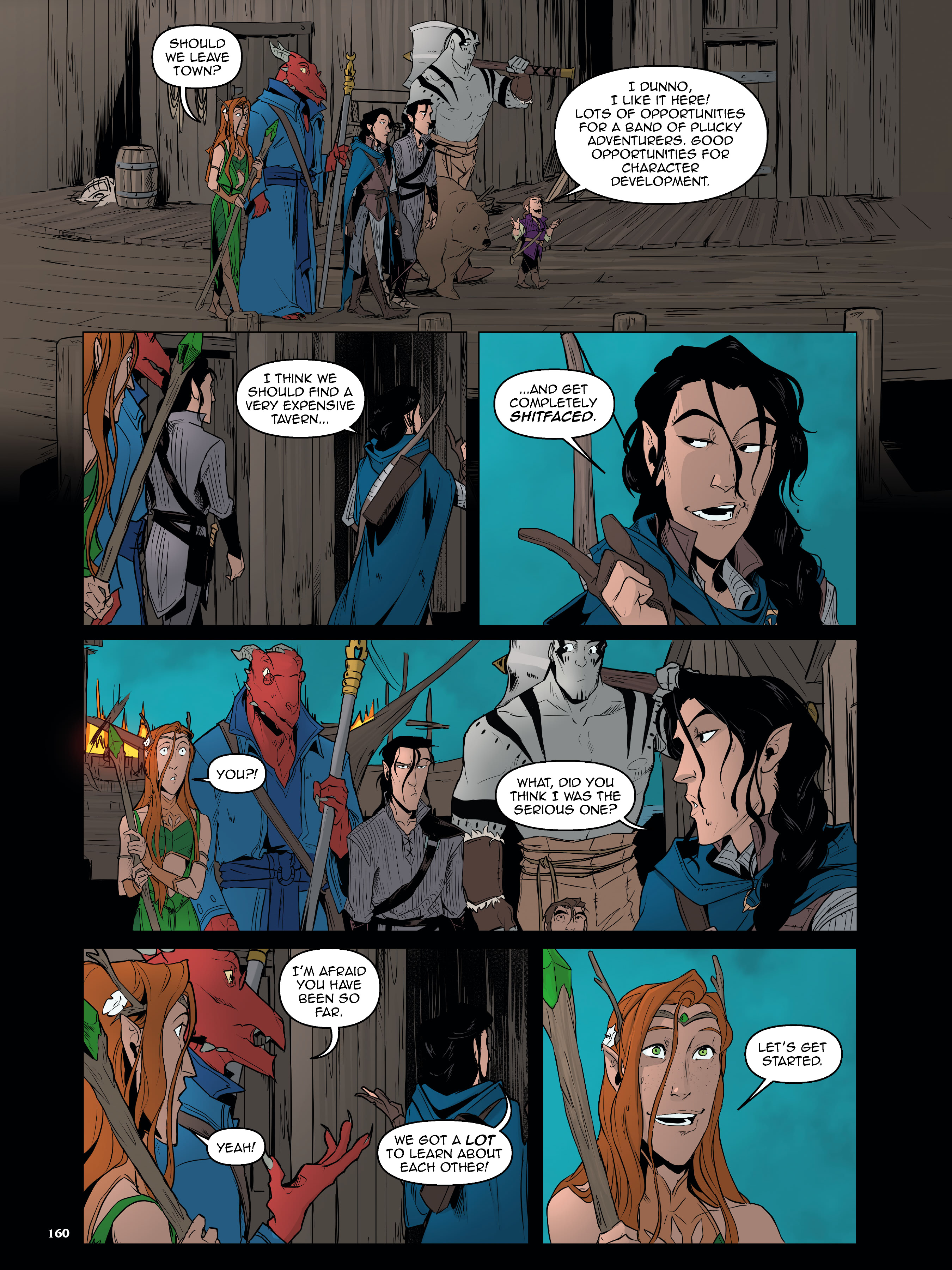 Read online Critical Role Vox Machina Origins comic -  Issue # (2019) _TPB Library Edition (Part 2) - 62