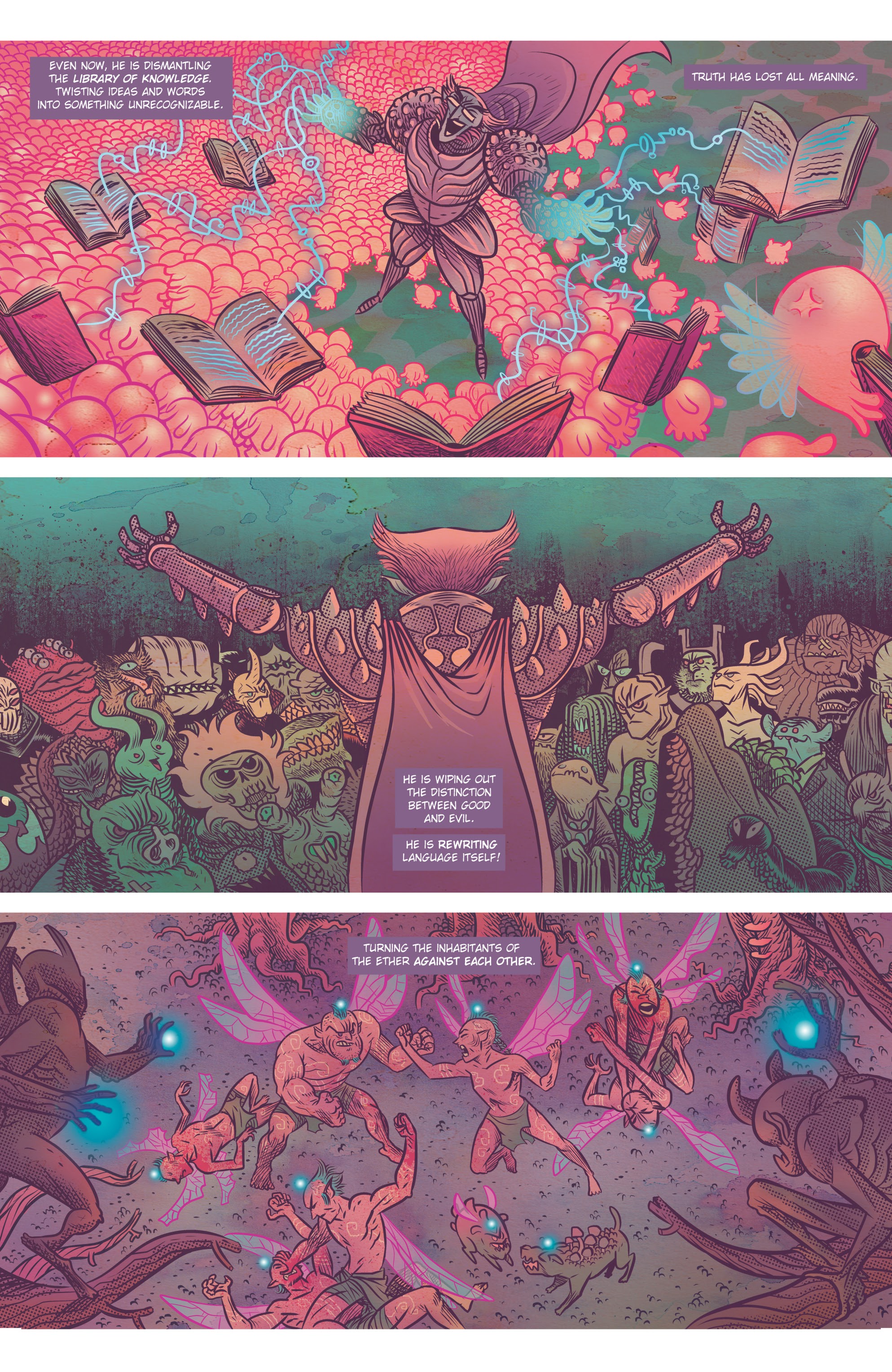 Read online Ether: The Disappearance of Violet Bell comic -  Issue # _TPB - 16