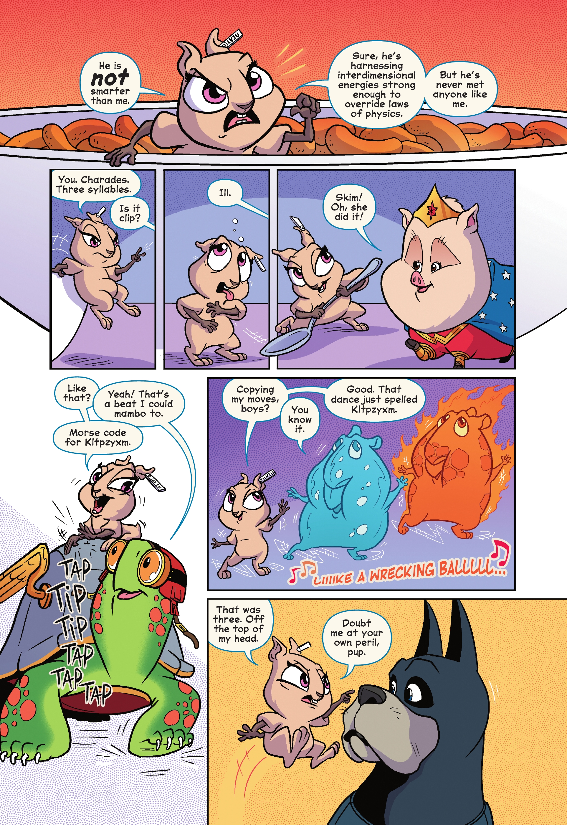 Read online DC League of Super-Pets: The Great Mxy-Up comic -  Issue # TPB (Part 2) - 14