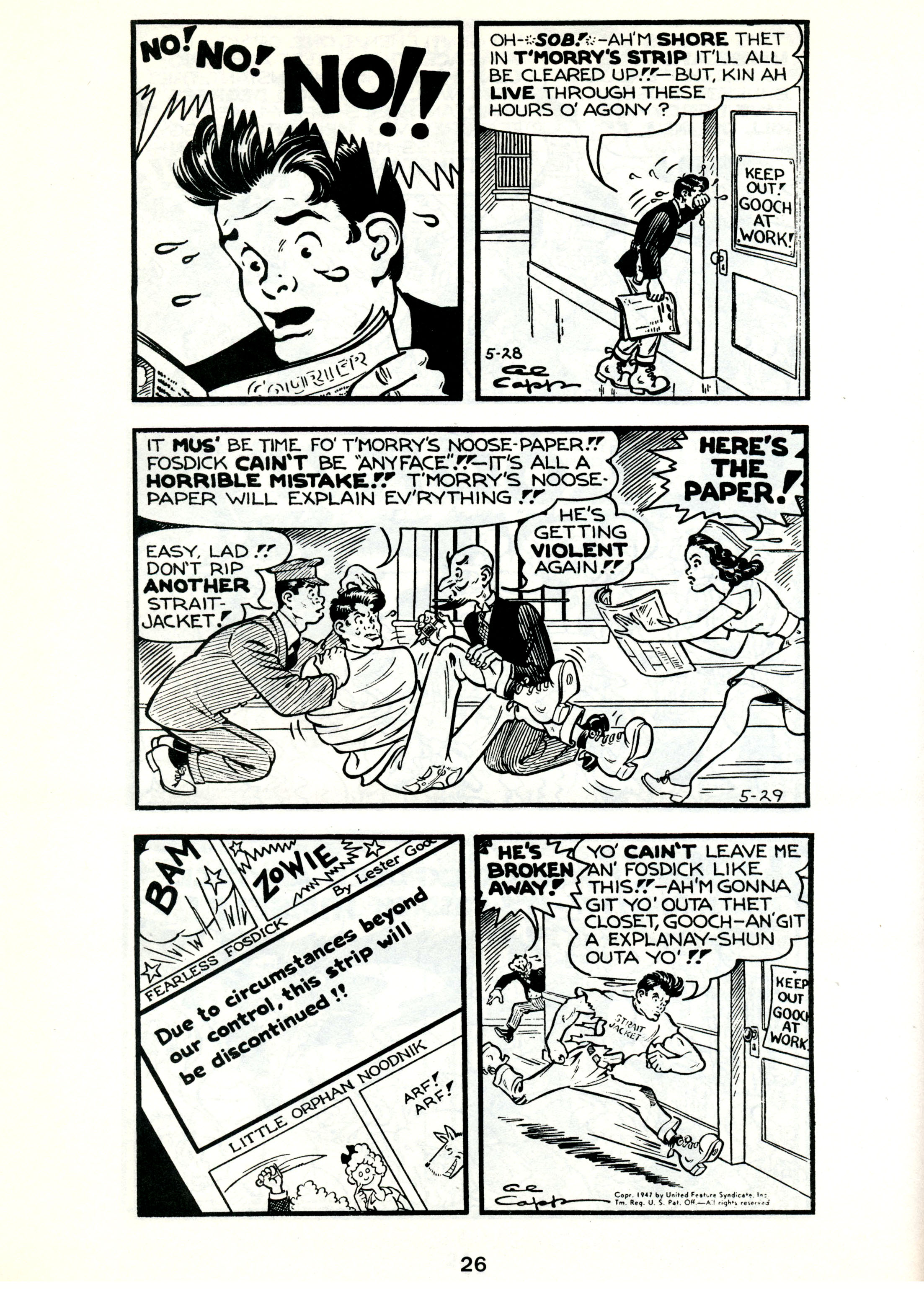 Read online Fearless Fosdick comic -  Issue # TPB - 27