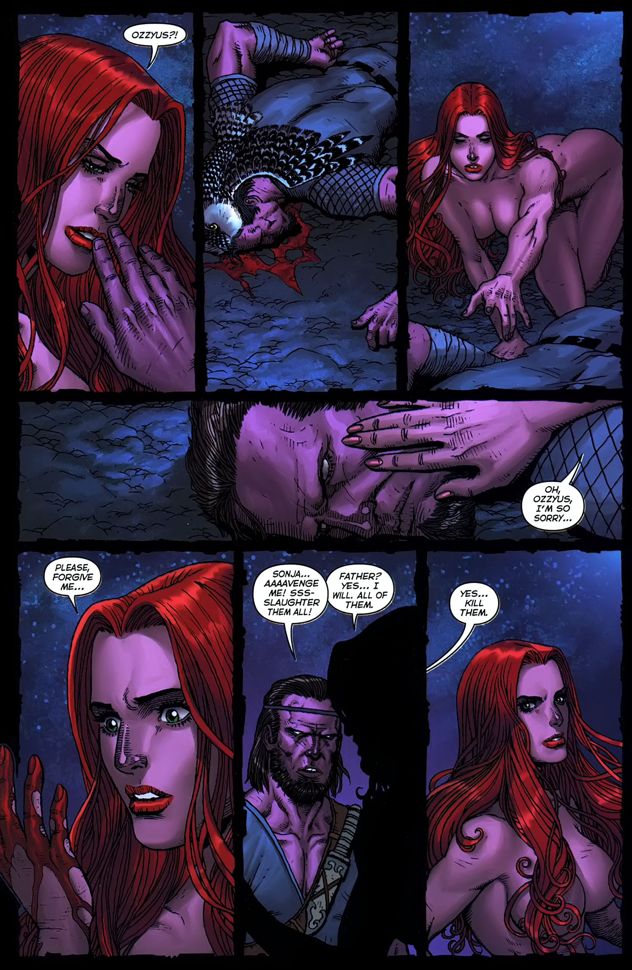 Read online Sword of Red Sonja: Doom of the Gods comic -  Issue #3 - 6