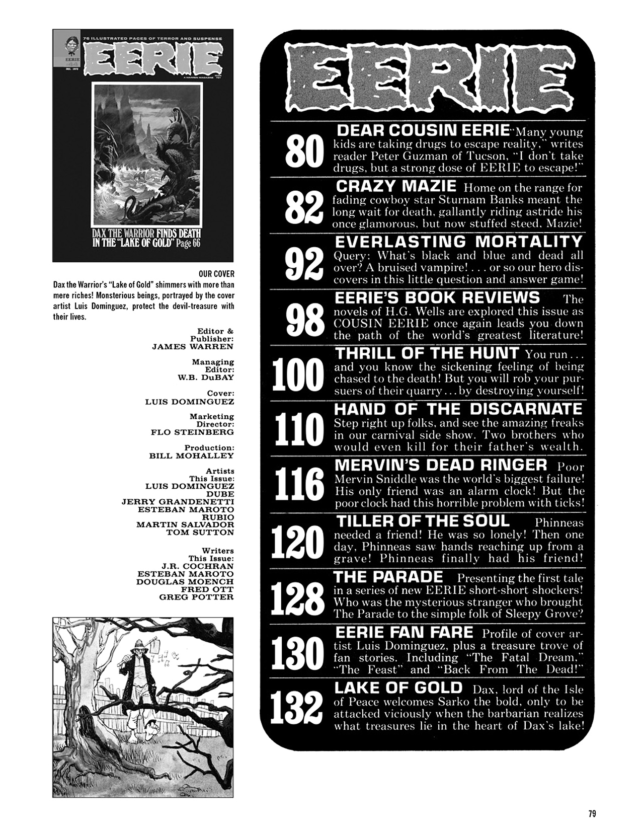 Read online Eerie Archives comic -  Issue # TPB 9 - 80