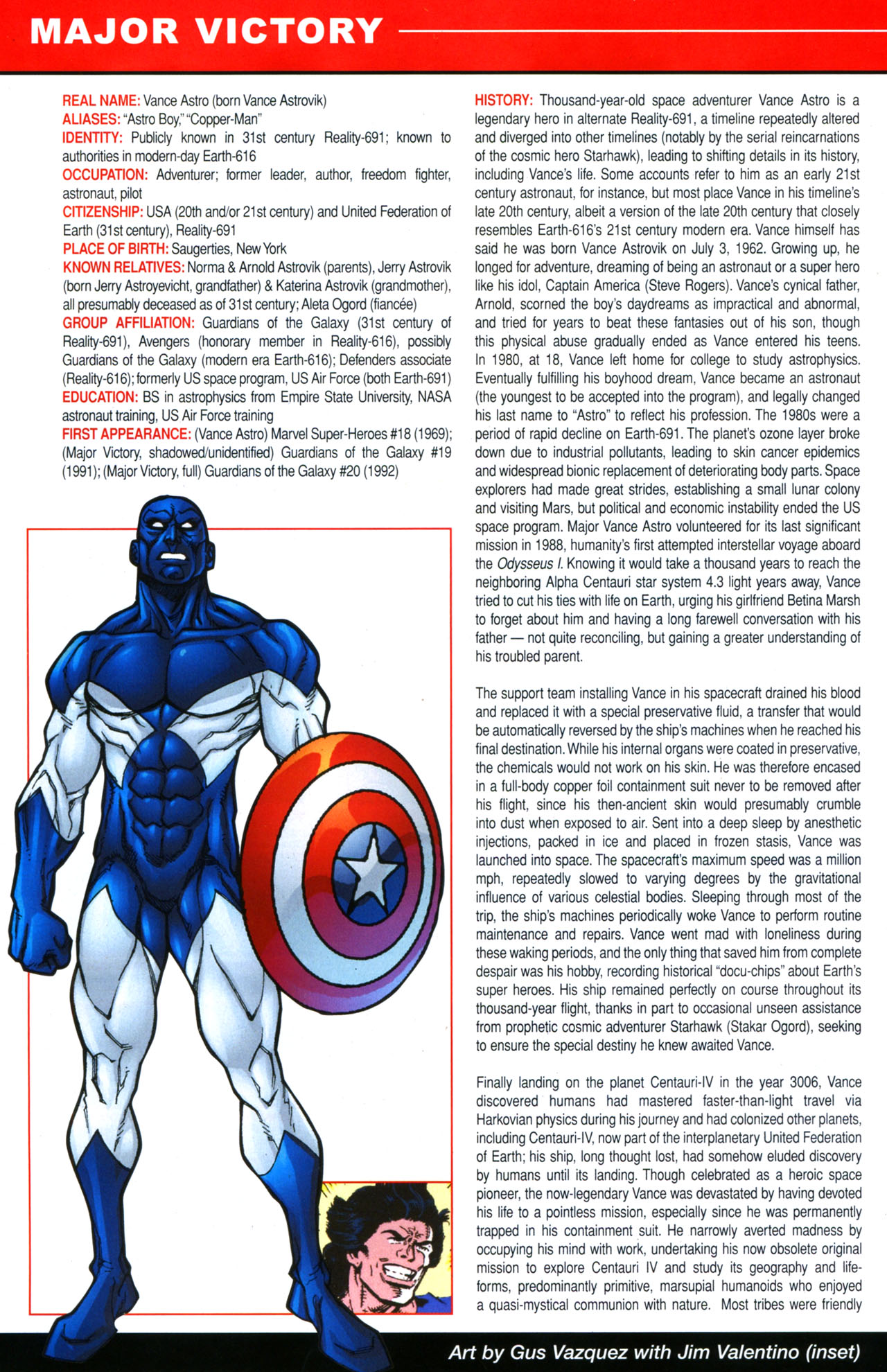 Read online Official Handbook of the Marvel Universe A To Z Update comic -  Issue #5 - 28