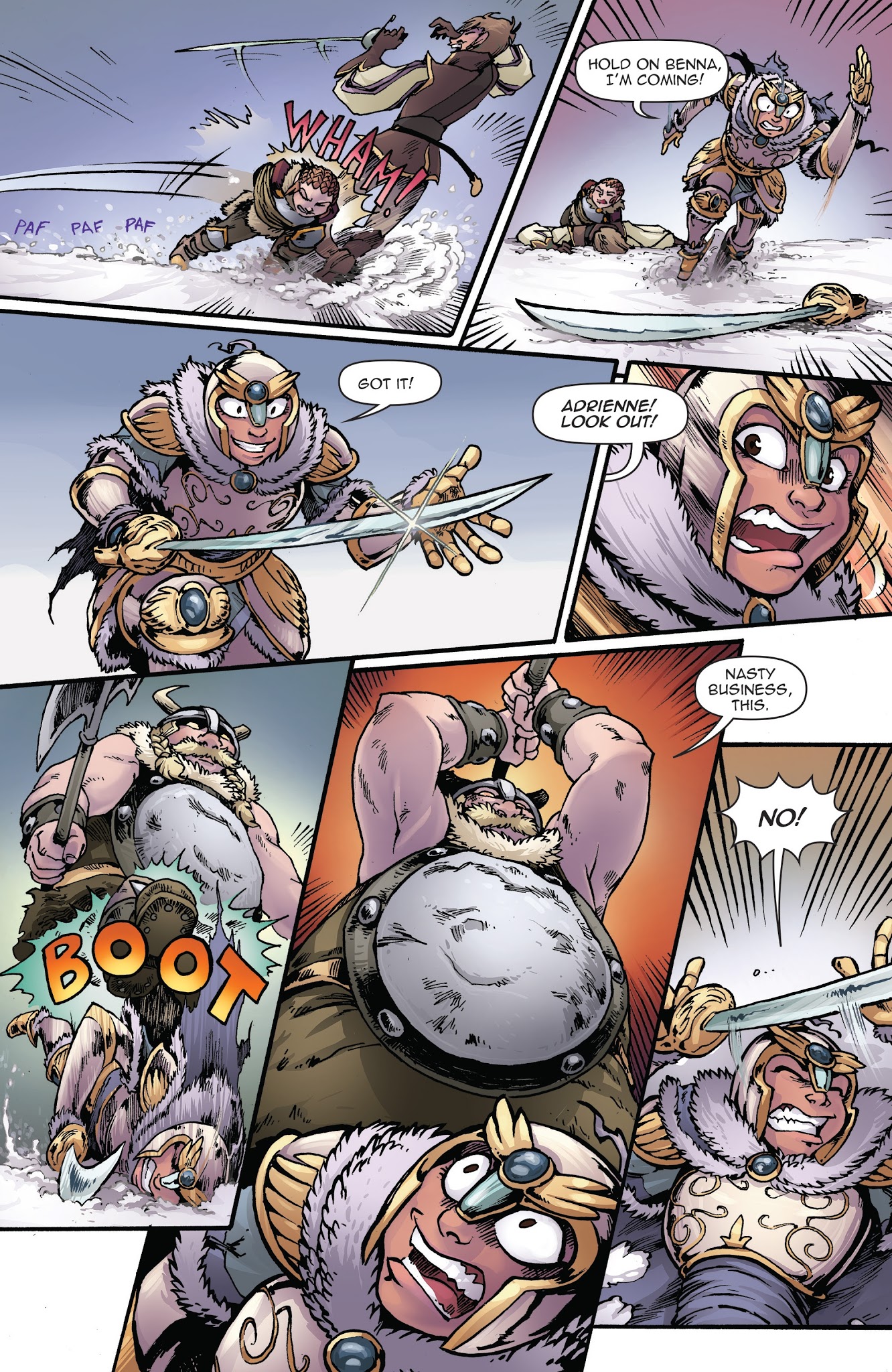 Read online Princeless: Make Yourself (2017) comic -  Issue #3 - 7