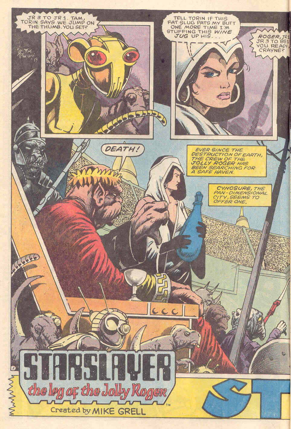 Read online Starslayer comic -  Issue #14 - 4