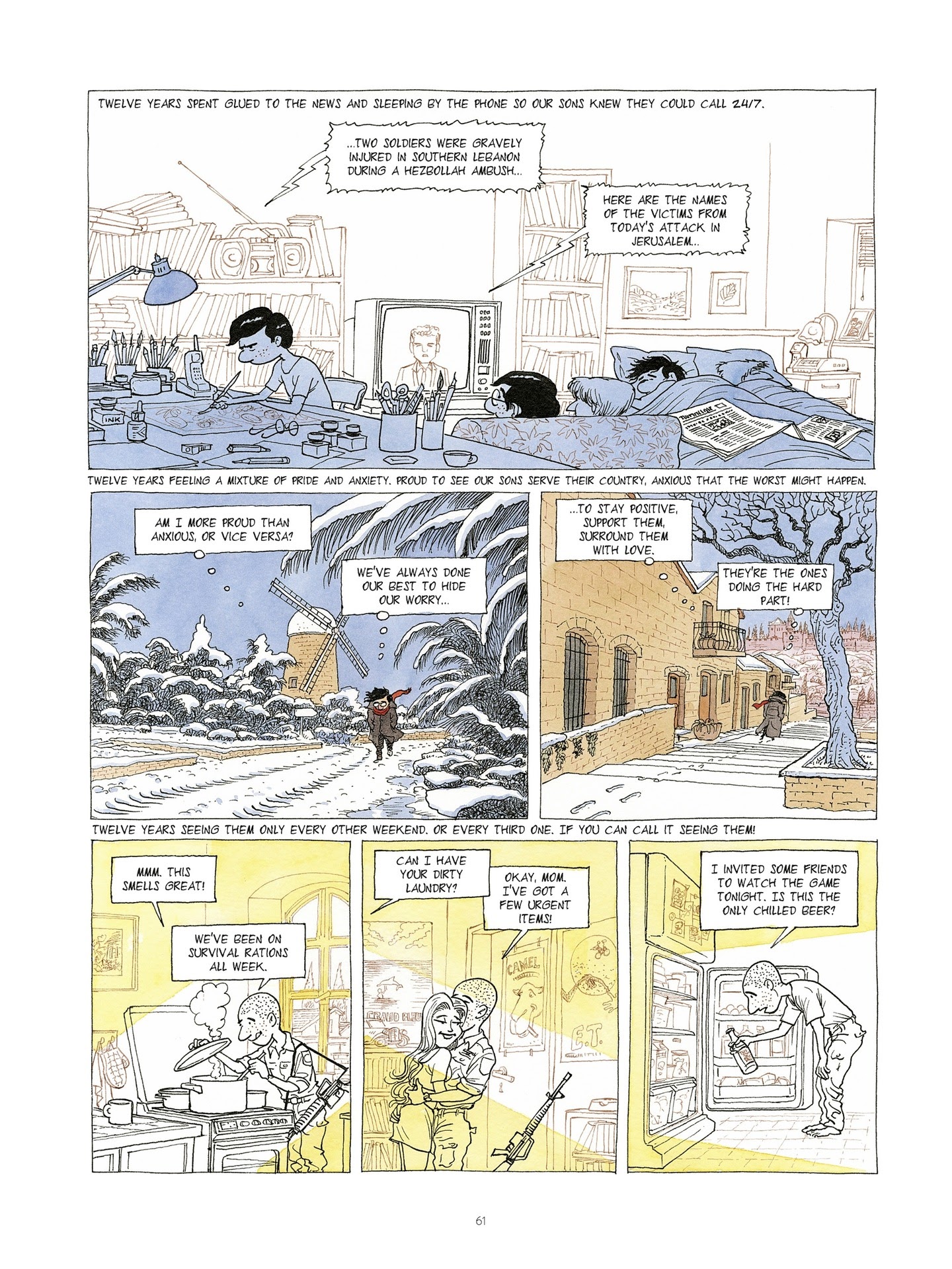 Read online Falafel With Hot Sauce comic -  Issue # TPB - 63