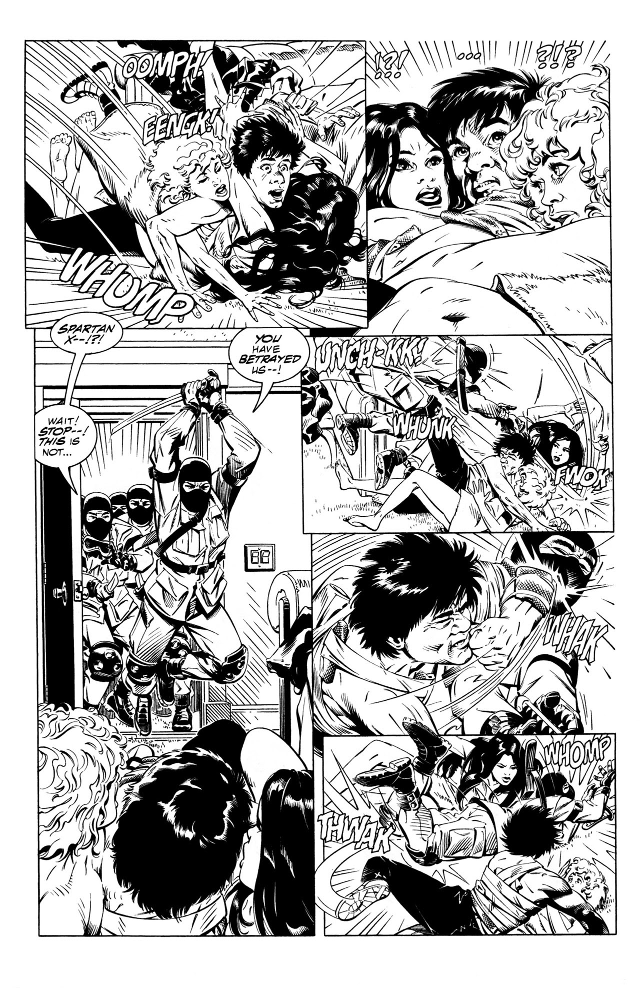 Read online Jackie Chan's Spartan X: Hell Bent Hero For Hire comic -  Issue #4 - 22