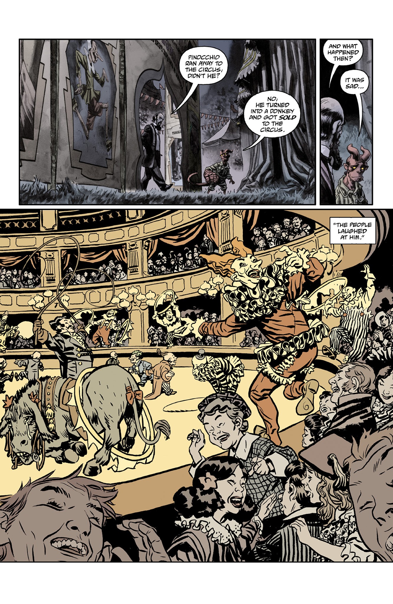 Read online Hellboy: The Midnight Circus comic -  Issue # TPB - 32