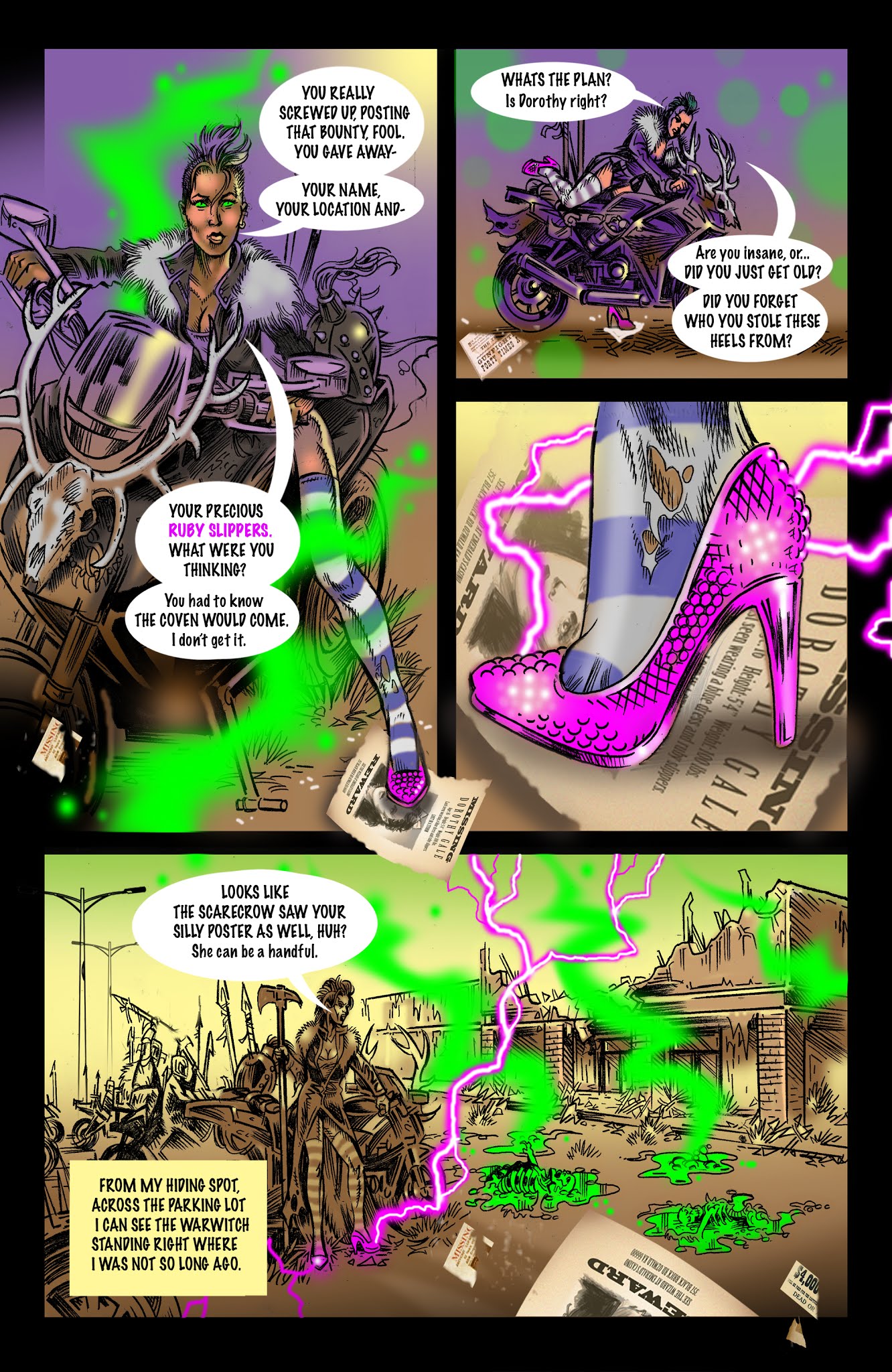 Read online Dorothy's Dead comic -  Issue #4 - 10