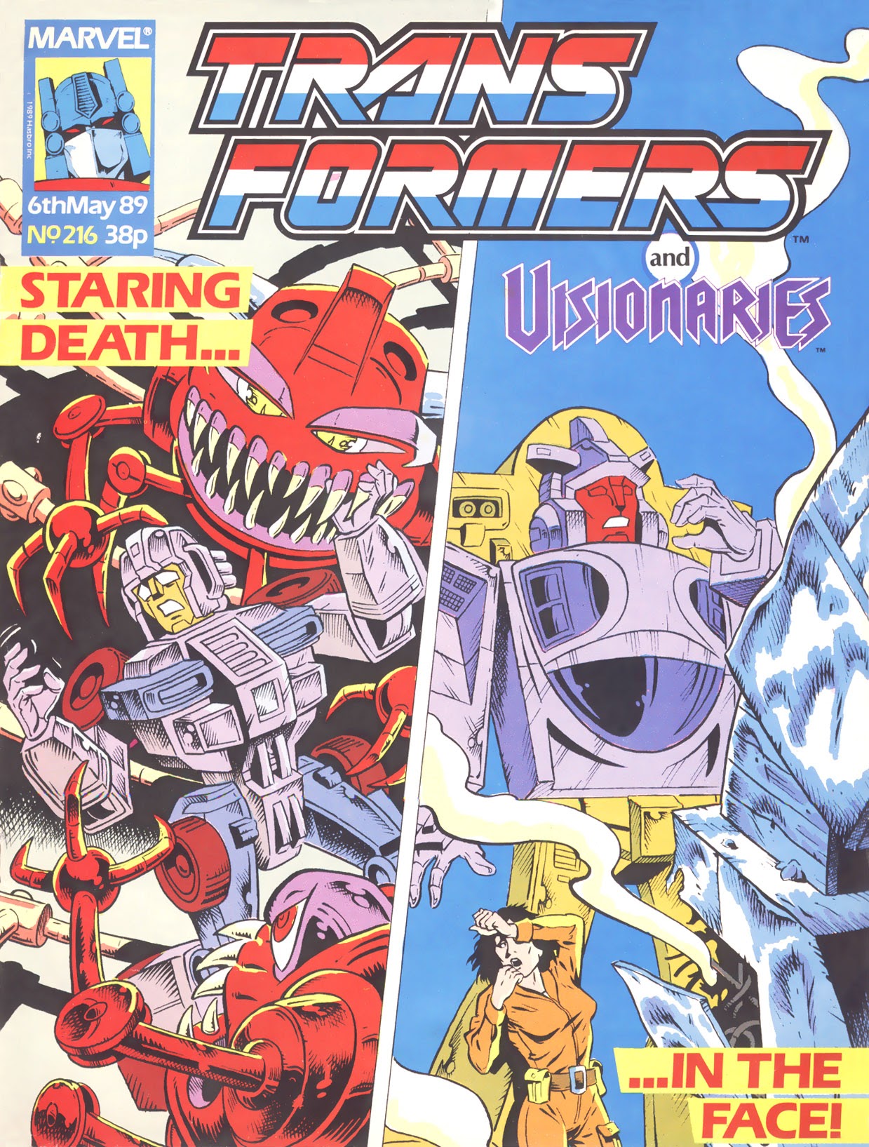 Read online The Transformers (UK) comic -  Issue #216 - 1