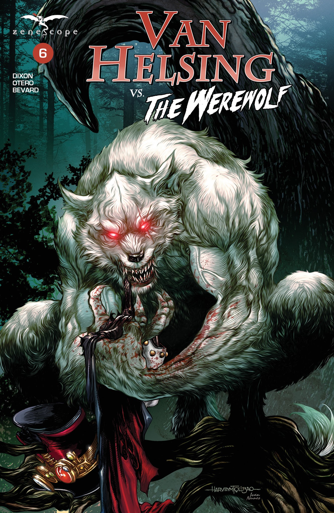 Read online Van Helsing vs. Werewolf comic -  Issue # _TPB 1 - 118