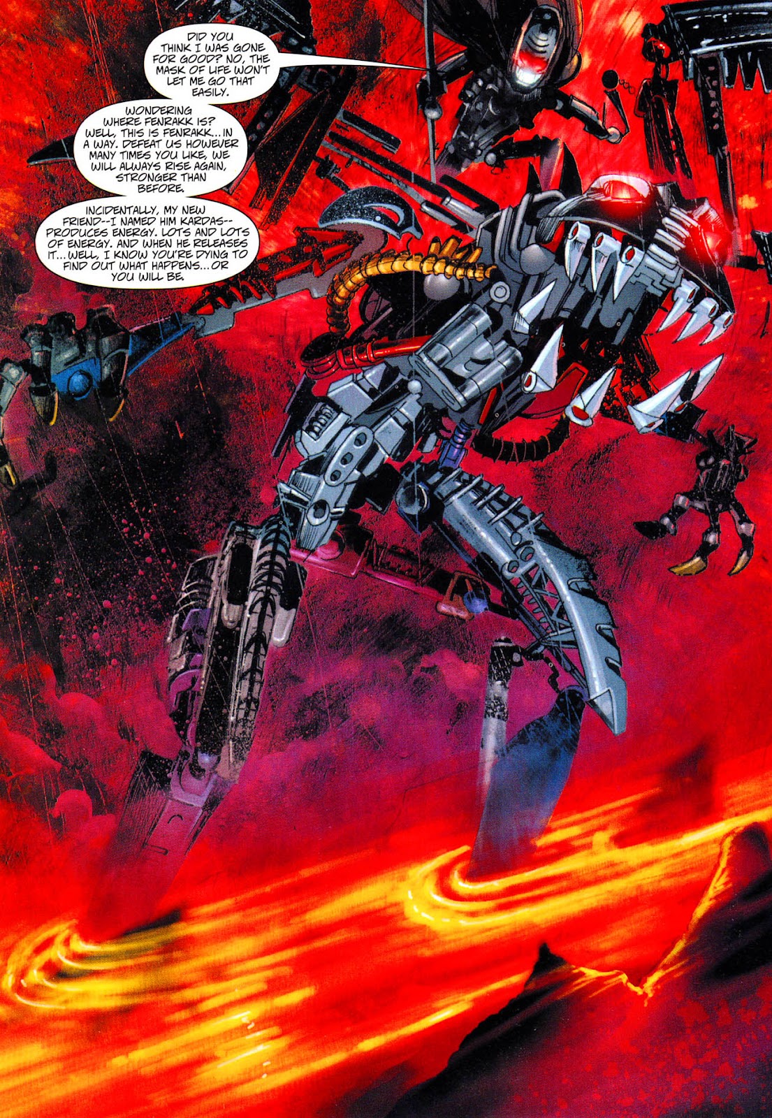 Read online Bionicle Ignition comic Issue 5