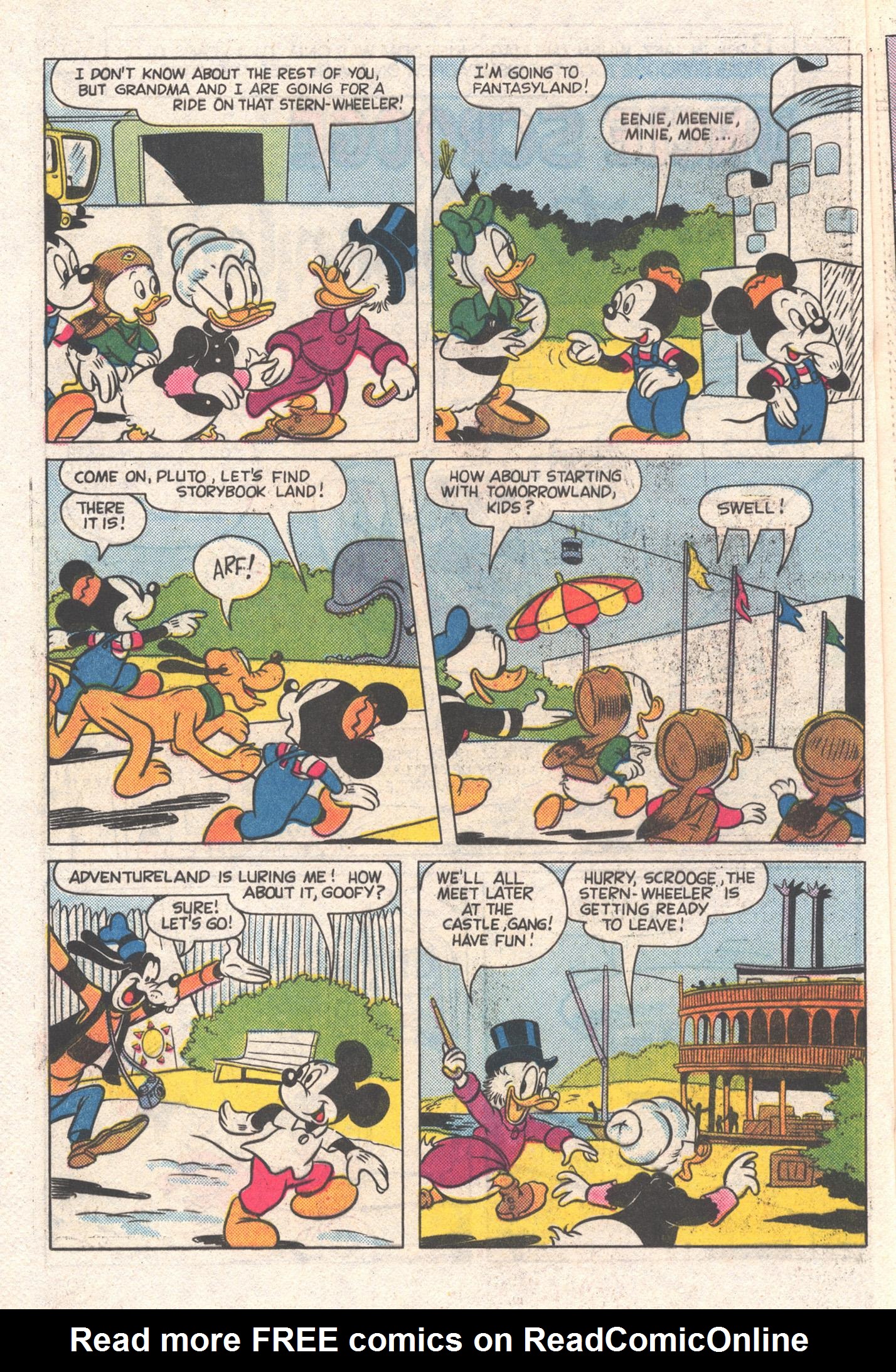 Read online Uncle Scrooge Goes to Disneyland comic -  Issue # TPB - 4