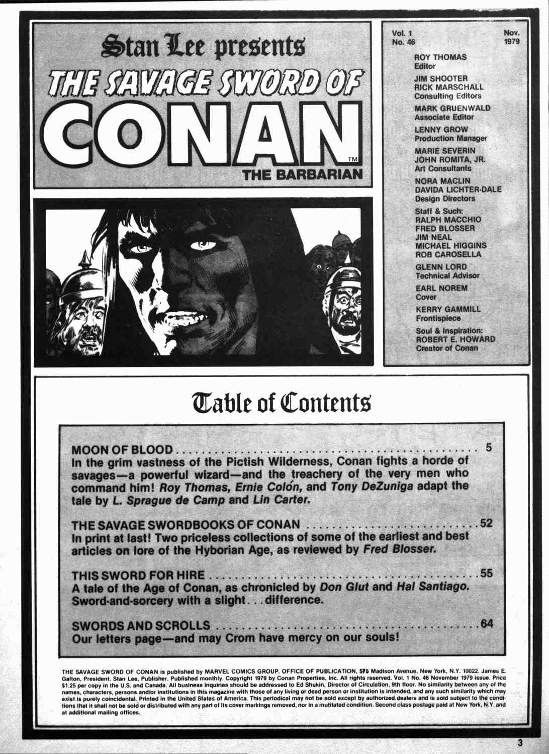 Read online The Savage Sword Of Conan comic -  Issue #46 - 2