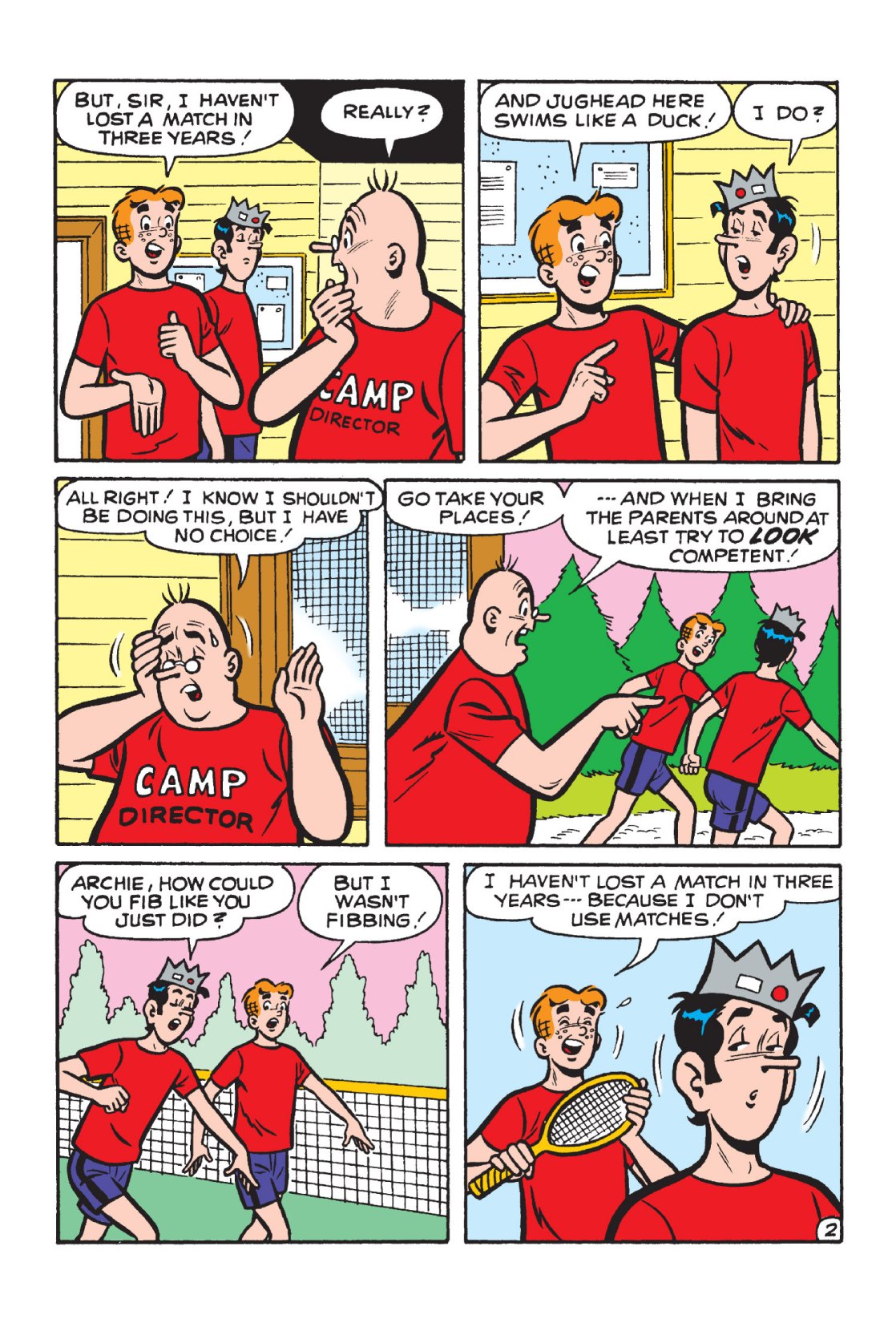 Read online Archie's Camp Tales comic -  Issue # TPB - 76