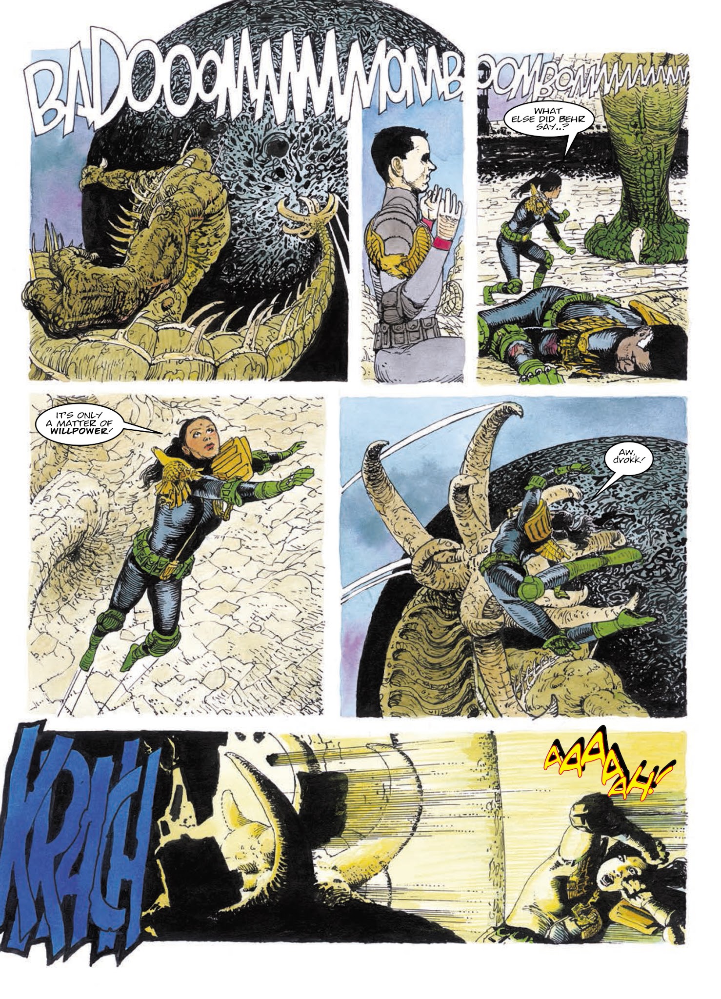 Read online Judge Anderson: The Psi Files comic -  Issue # TPB 4 - 175