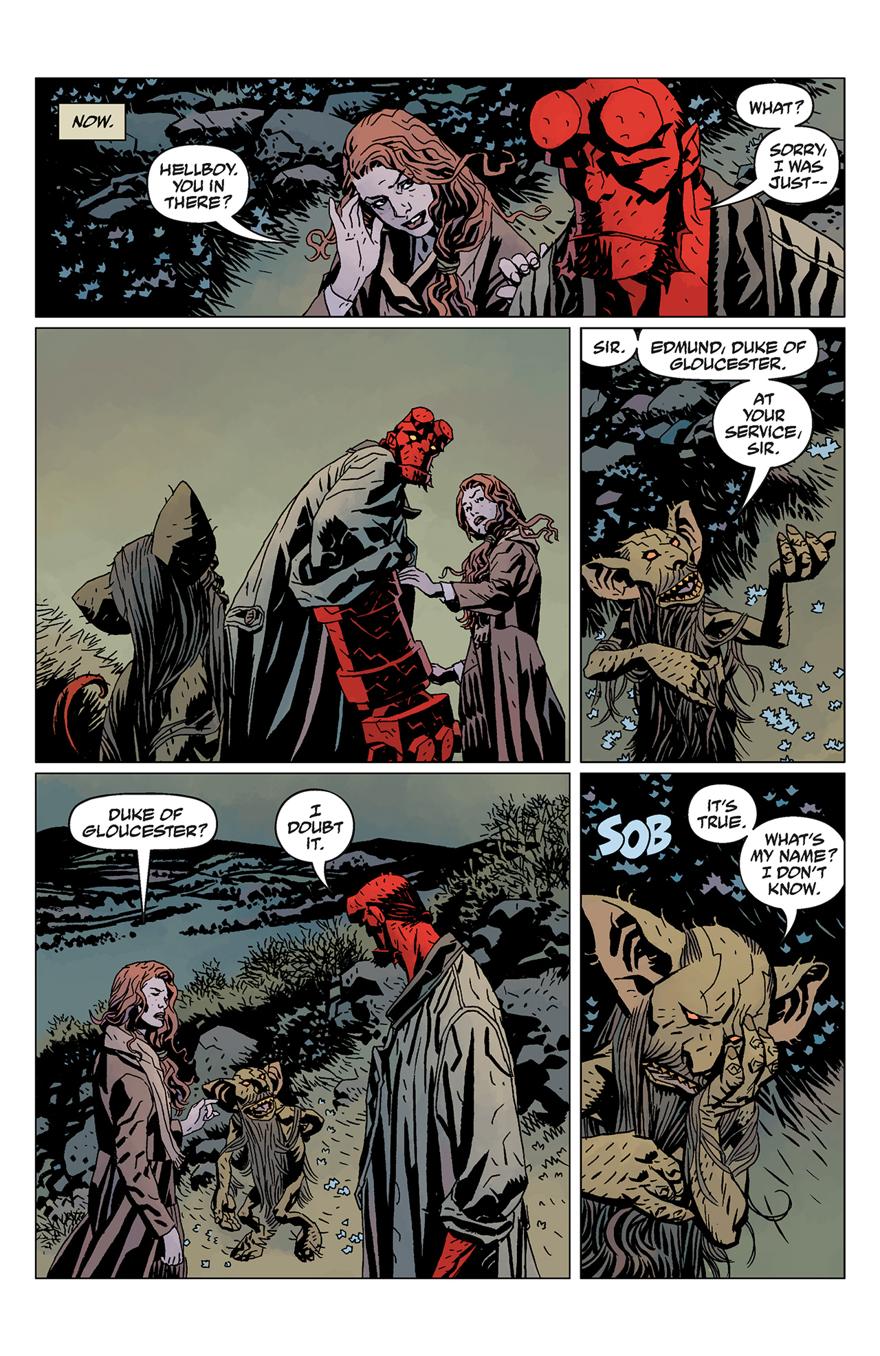 Read online Hellboy: The Wild Hunt comic -  Issue #4 - 5