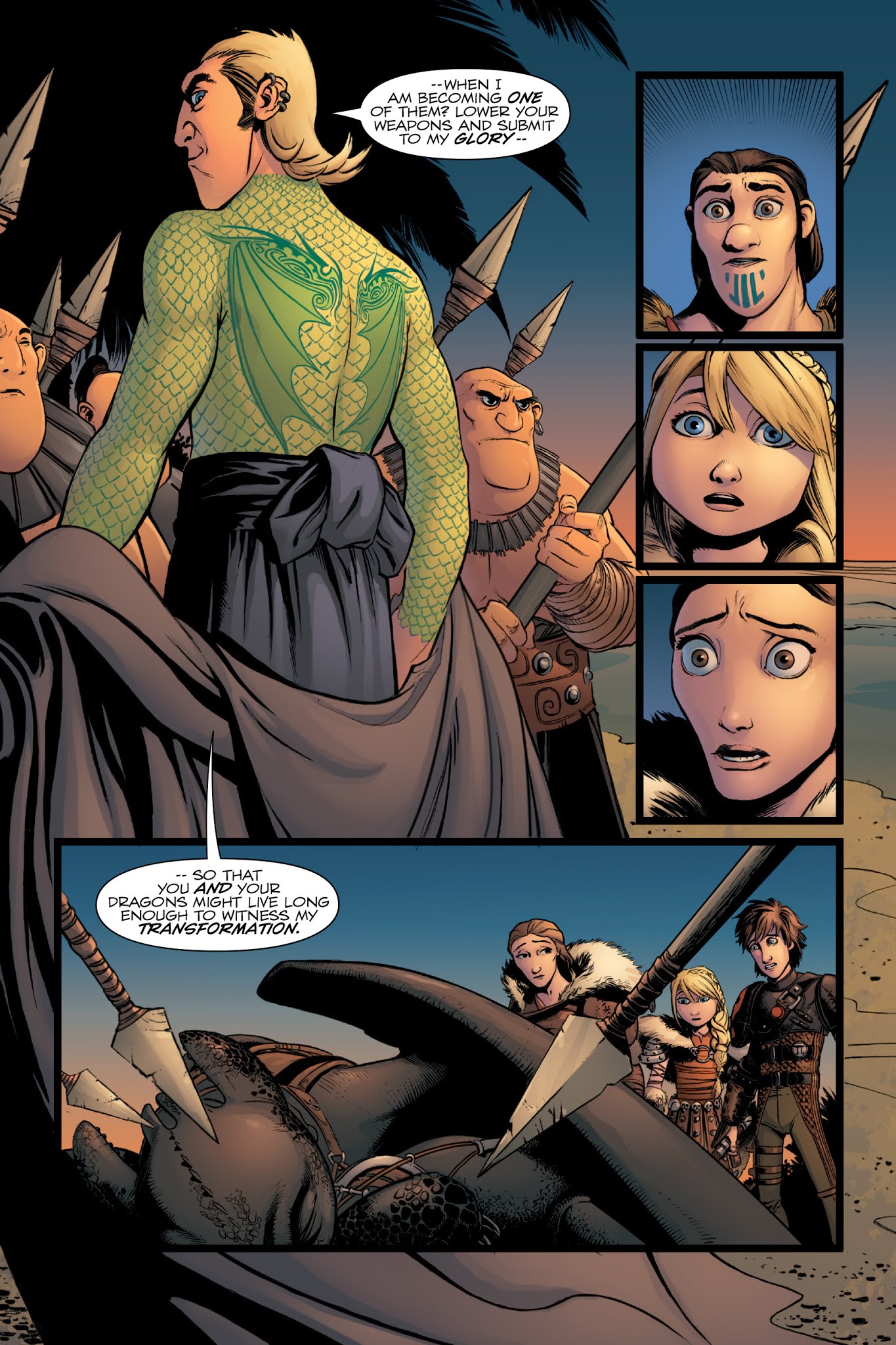 Read online How To Train Your Dragon: The Serpent's Heir comic -  Issue # TPB - 47