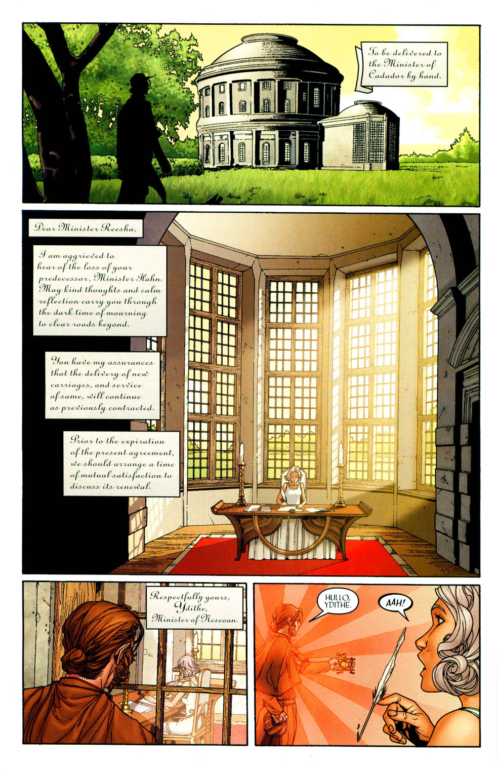 Read online Meridian comic -  Issue #35 - 16